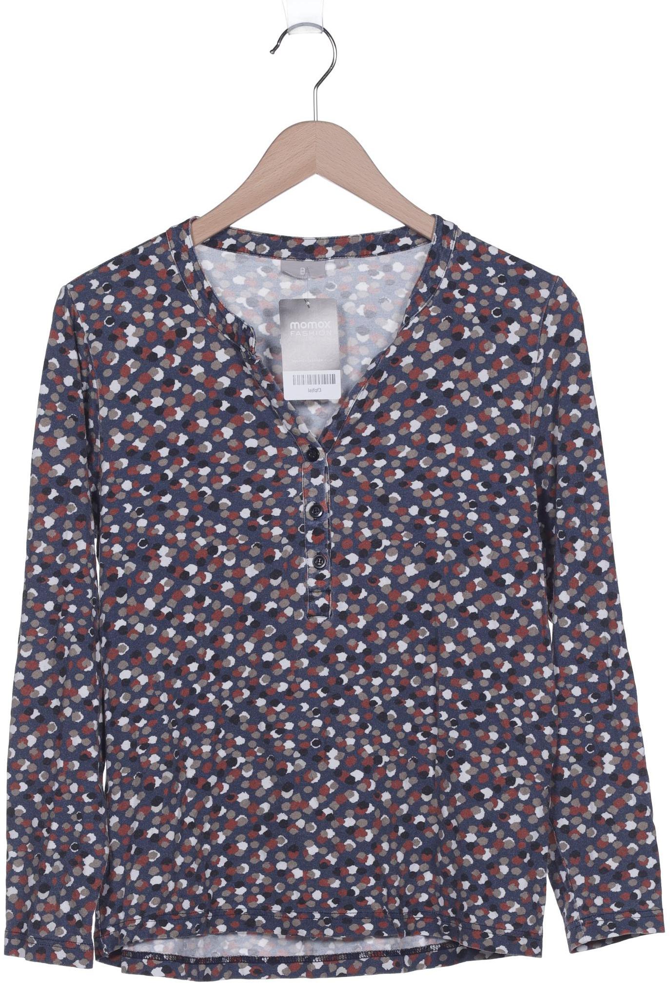 

Second Hand Einzelstücke Damen Langarmshirt, marineblau, Gr. 38