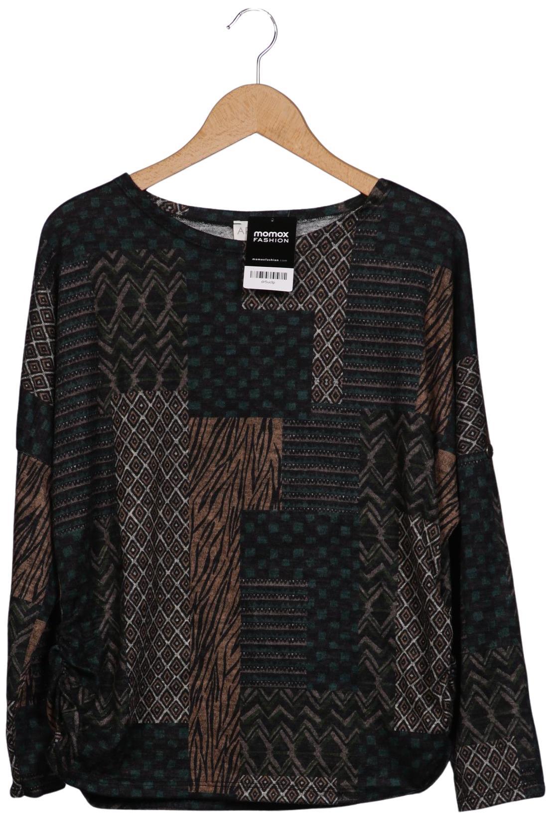 

Second Hand Einzelstücke Damen Langarmshirt, mehrfarbig, Gr. 36