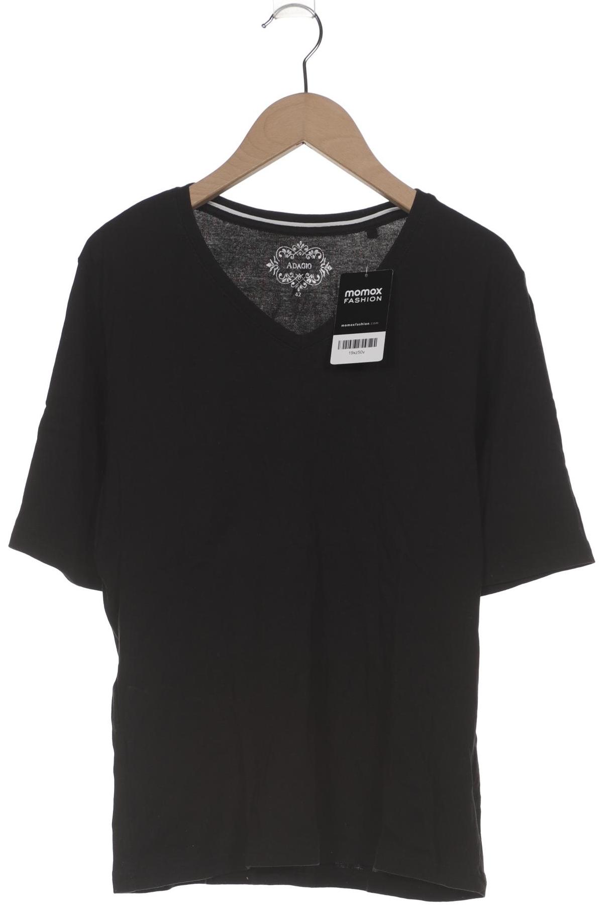 

Second Hand Einzelstücke Damen T-Shirt, schwarz, Gr. 42
