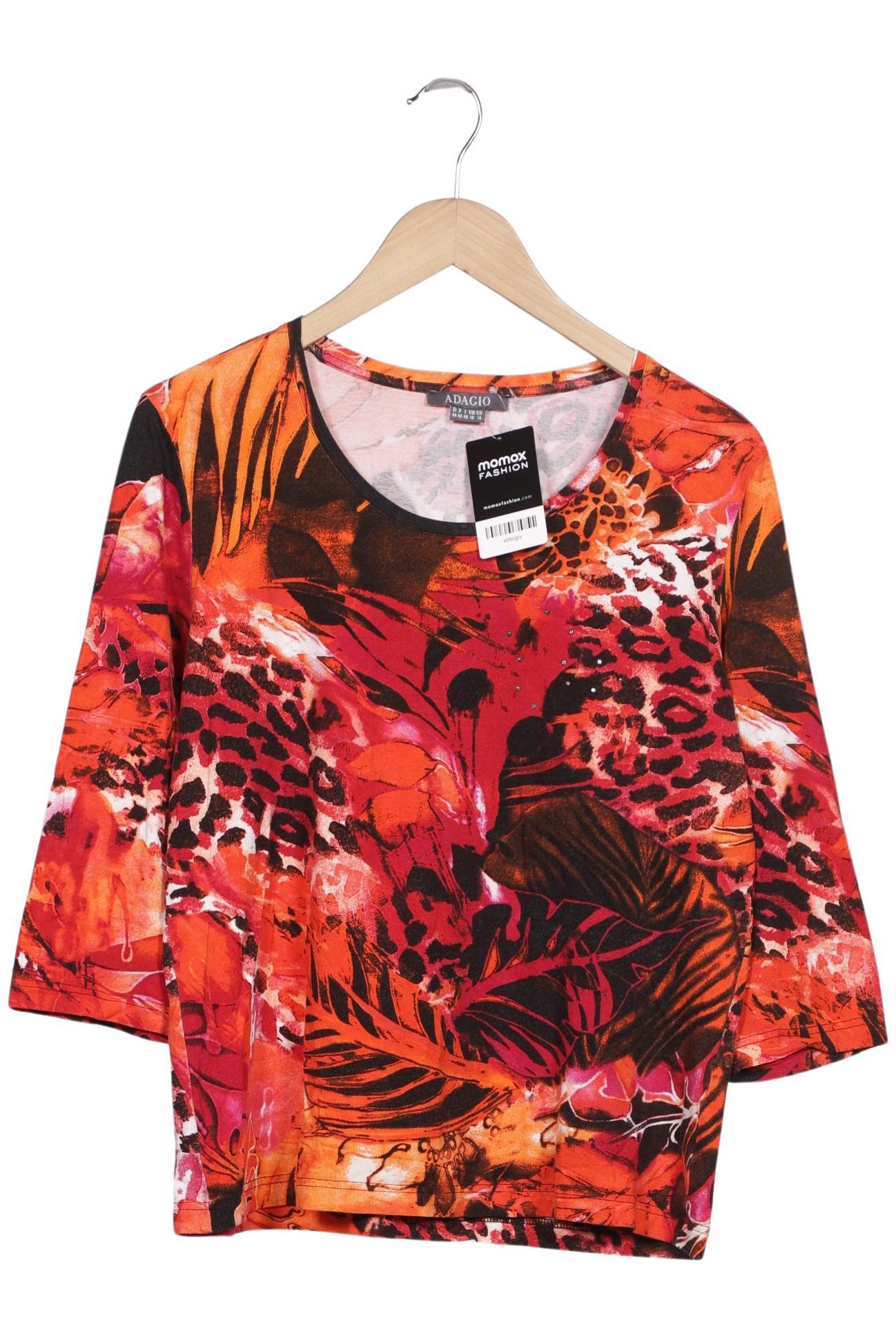 

Second Hand Einzelstücke Damen Langarmshirt, mehrfarbig, Gr. 44