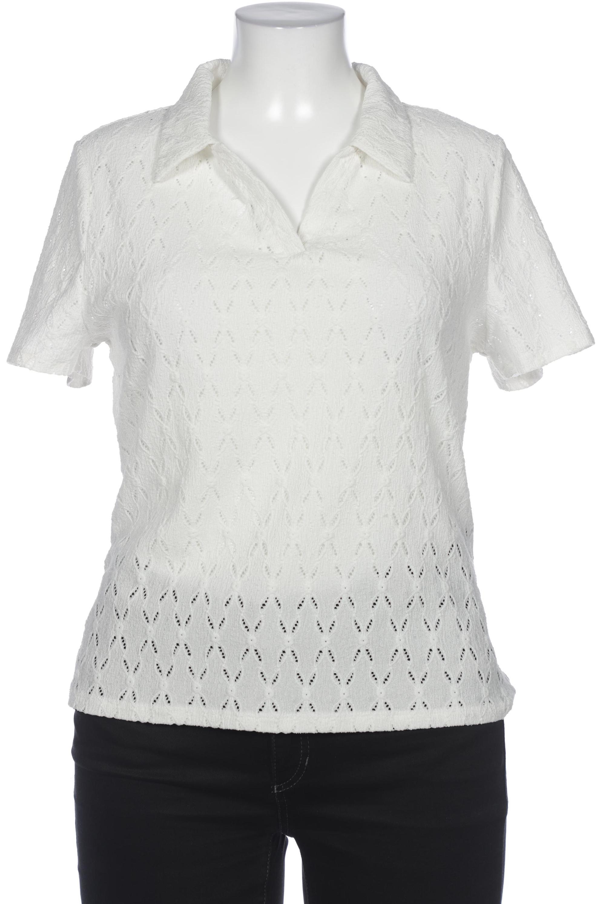 

Second Hand Einzelstücke Damen Poloshirt, weiß, Gr. 42