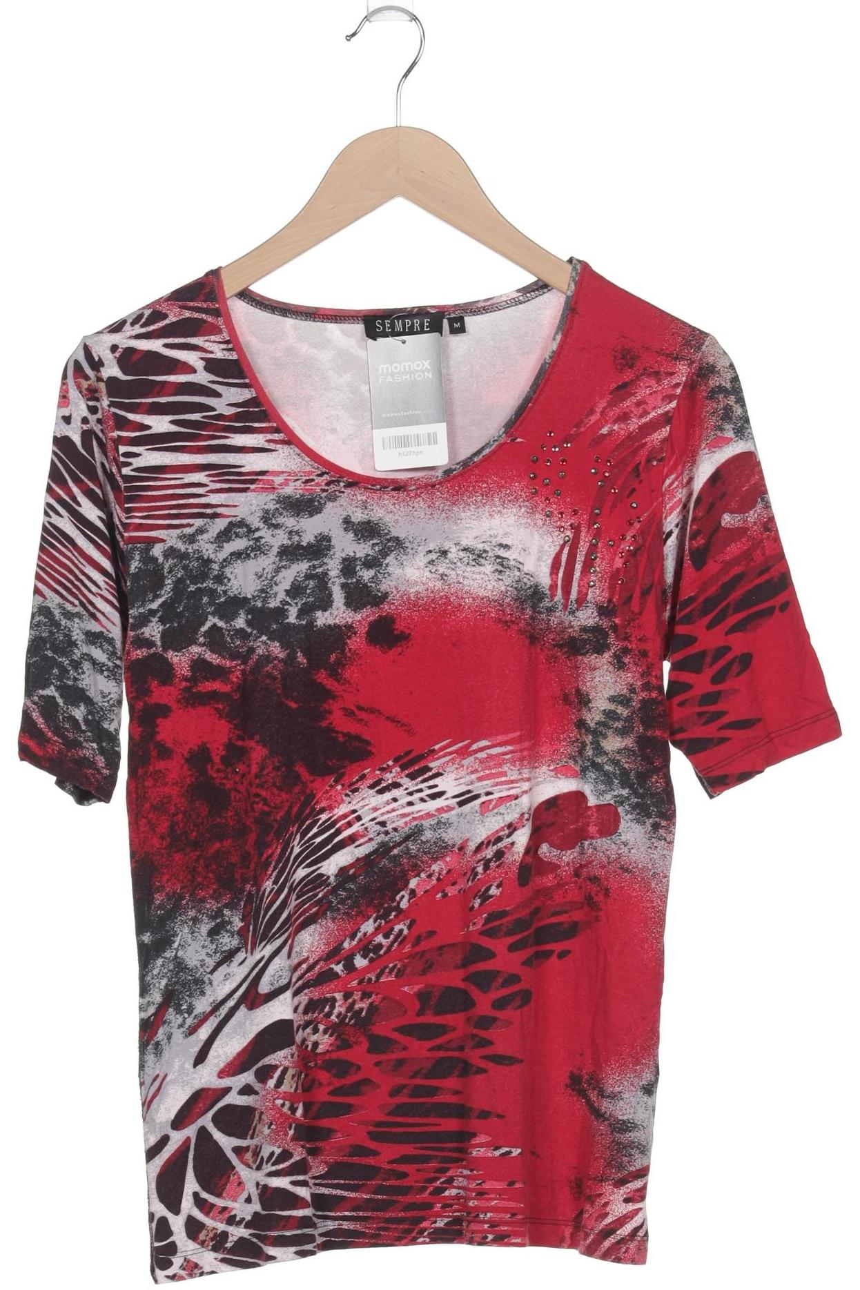 

Second Hand Einzelstücke Damen T-Shirt, bordeaux, Gr. 38