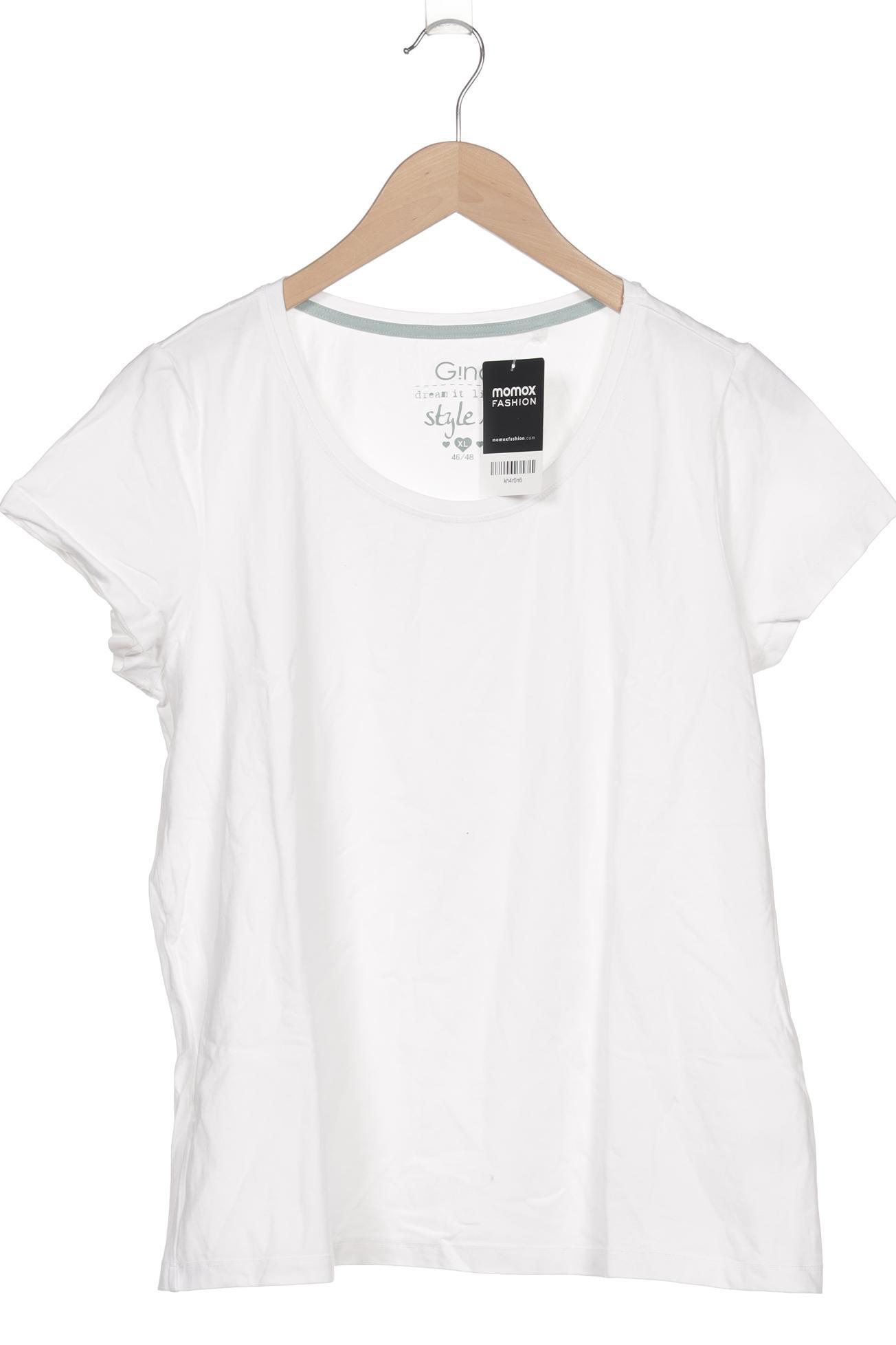 

Second Hand Einzelstücke Damen T-Shirt, weiß, Gr. 44