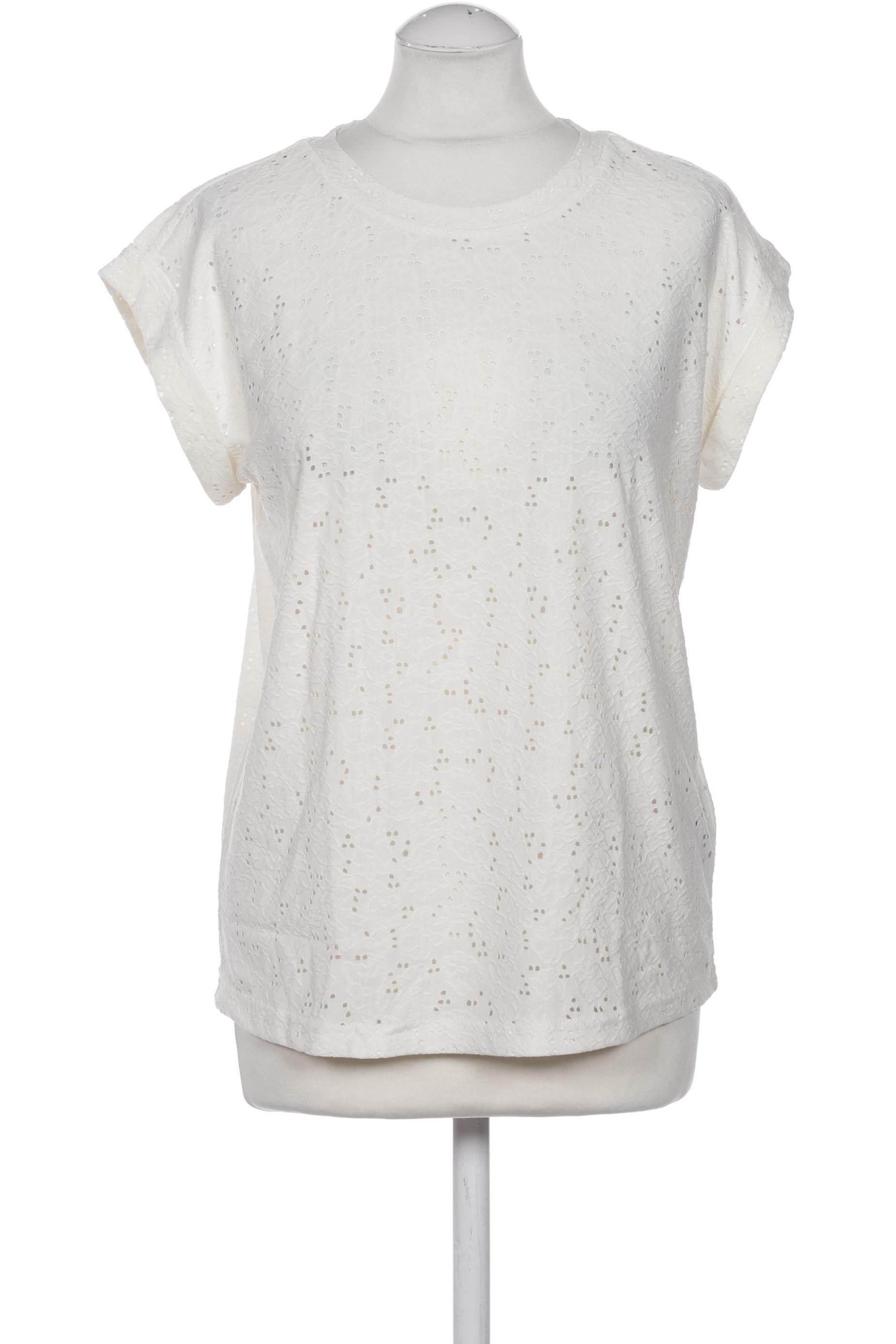 

Second Hand Einzelstücke Damen T-Shirt, cremeweiß, Gr. 36