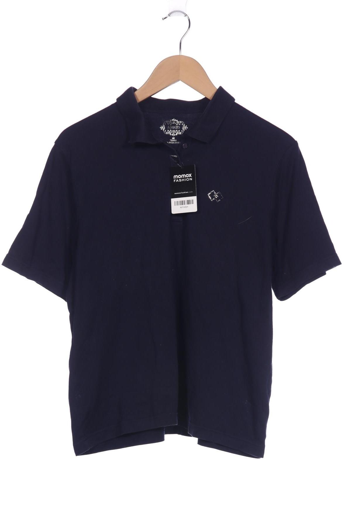 

Second Hand Einzelstücke Damen T-Shirt, marineblau, Gr. 46