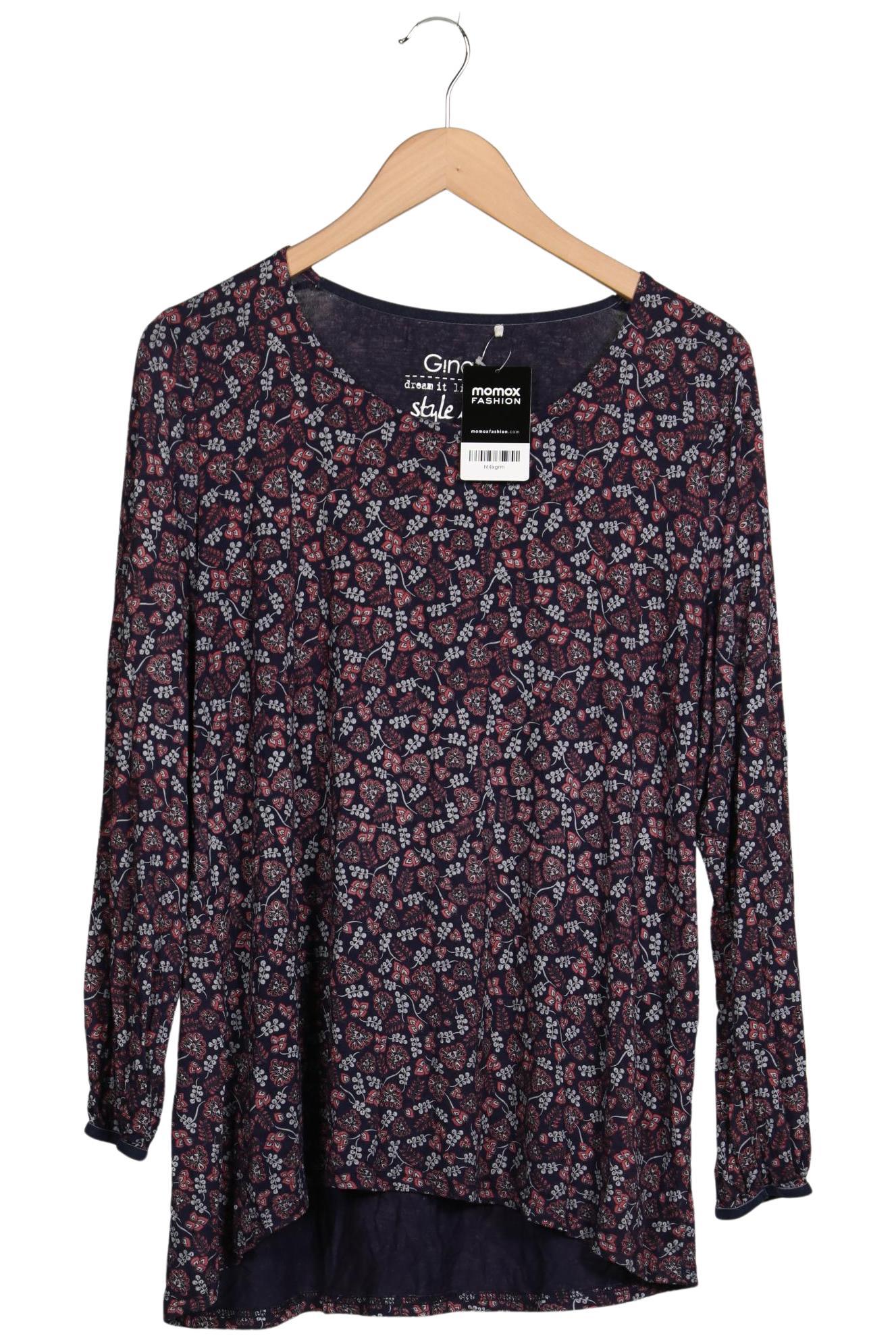 

Second Hand Einzelstücke Damen Langarmshirt, marineblau, Gr. 46