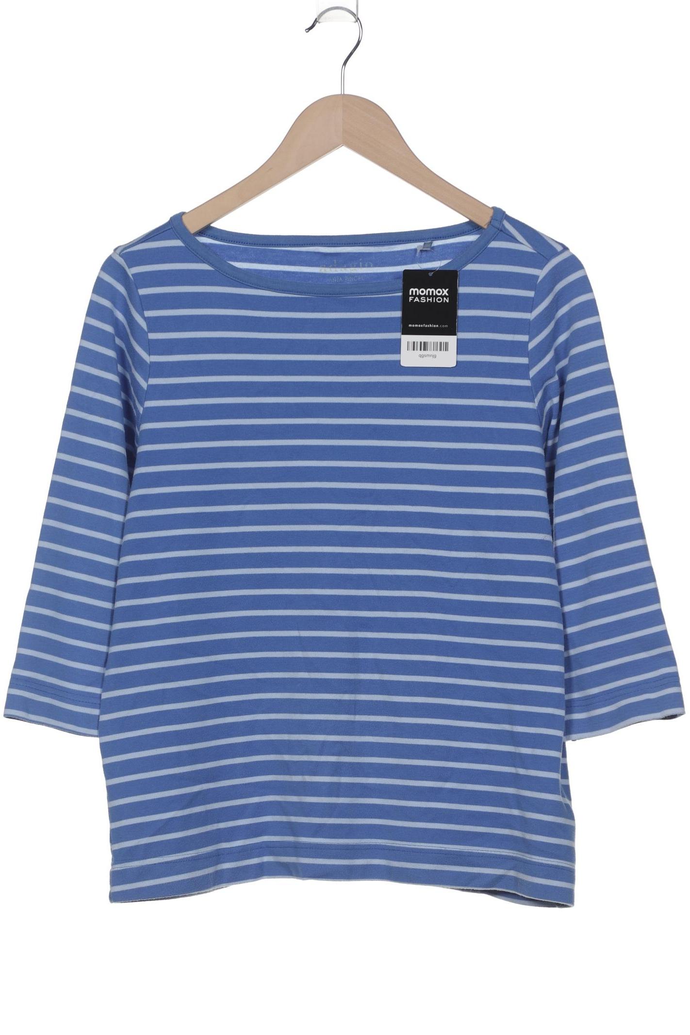 

Second Hand Einzelstücke Damen Langarmshirt, blau, Gr. 42