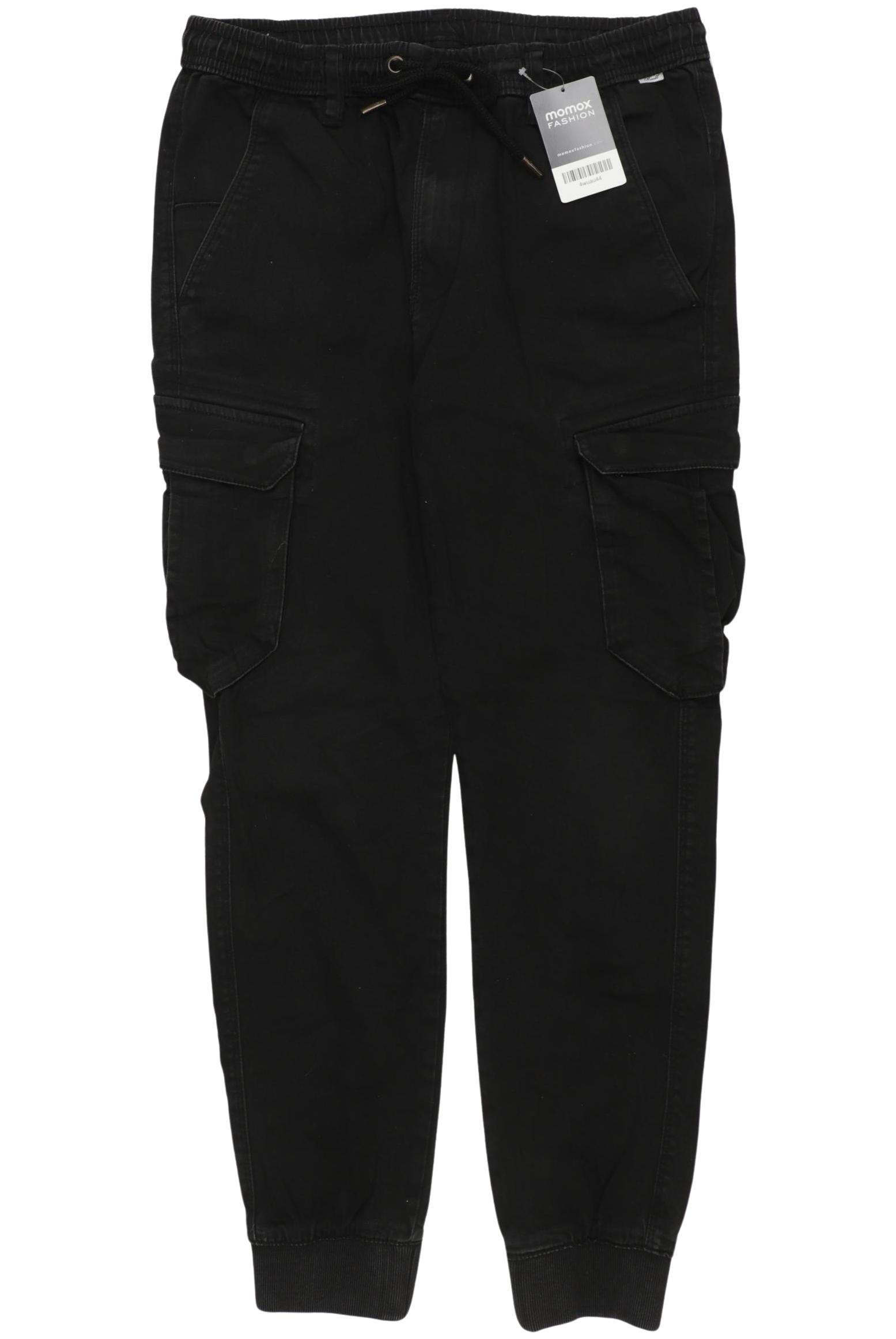 

Second Hand Einzelstücke Herren Stoffhose, schwarz, Gr. 0