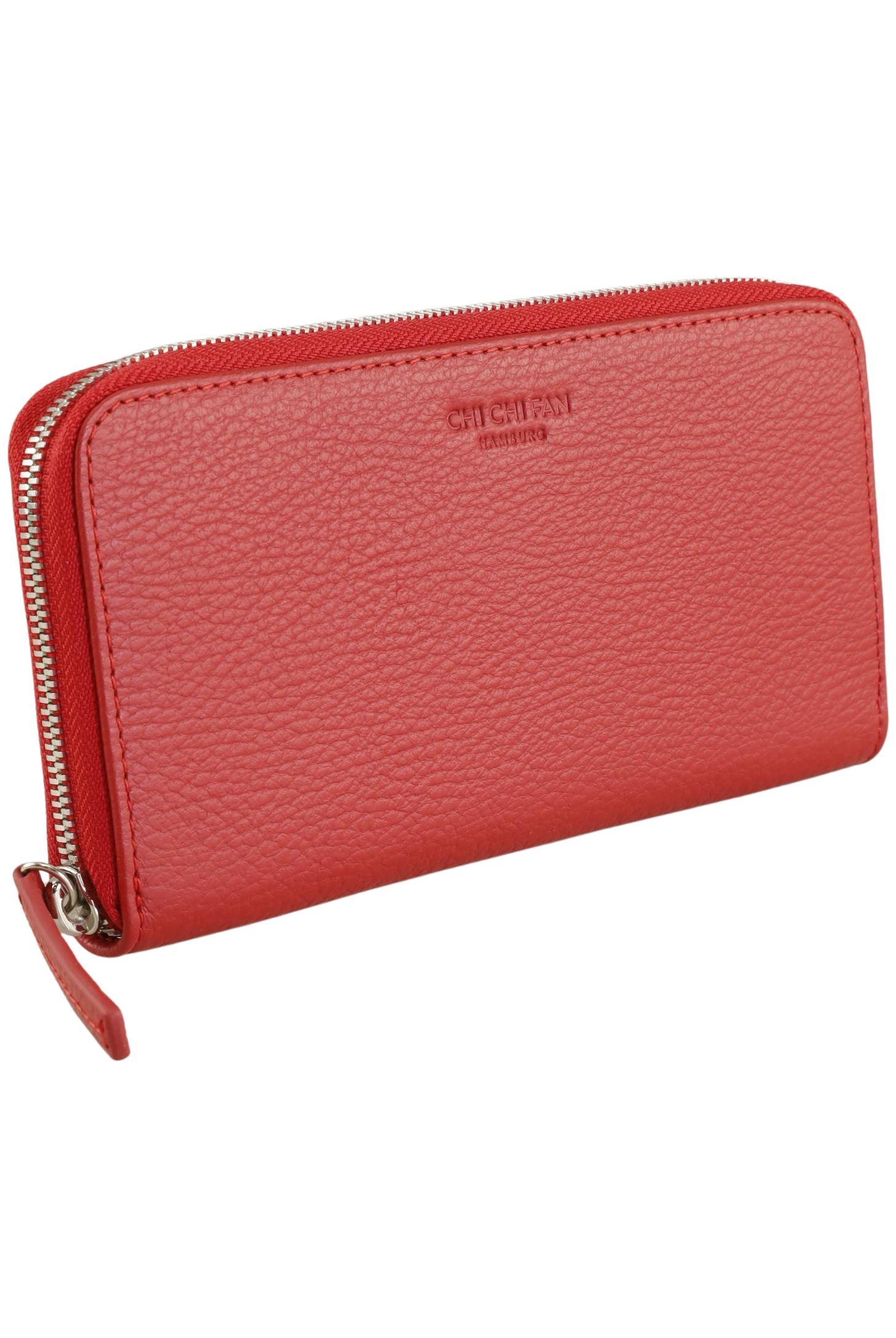 

Second Hand Einzelstücke Damen Portemonnaie, rot, Gr.