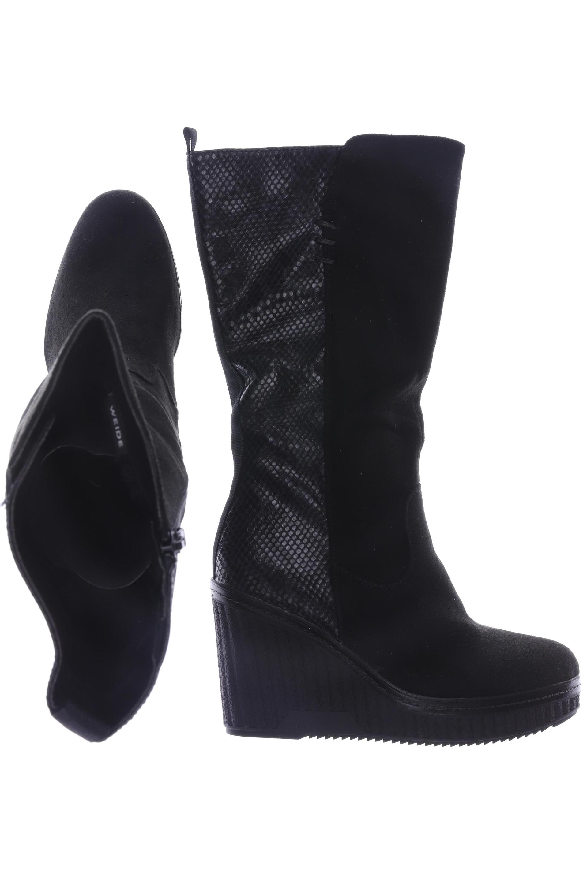 

Second Hand Einzelstücke Damen Stiefel, schwarz, Gr. 38