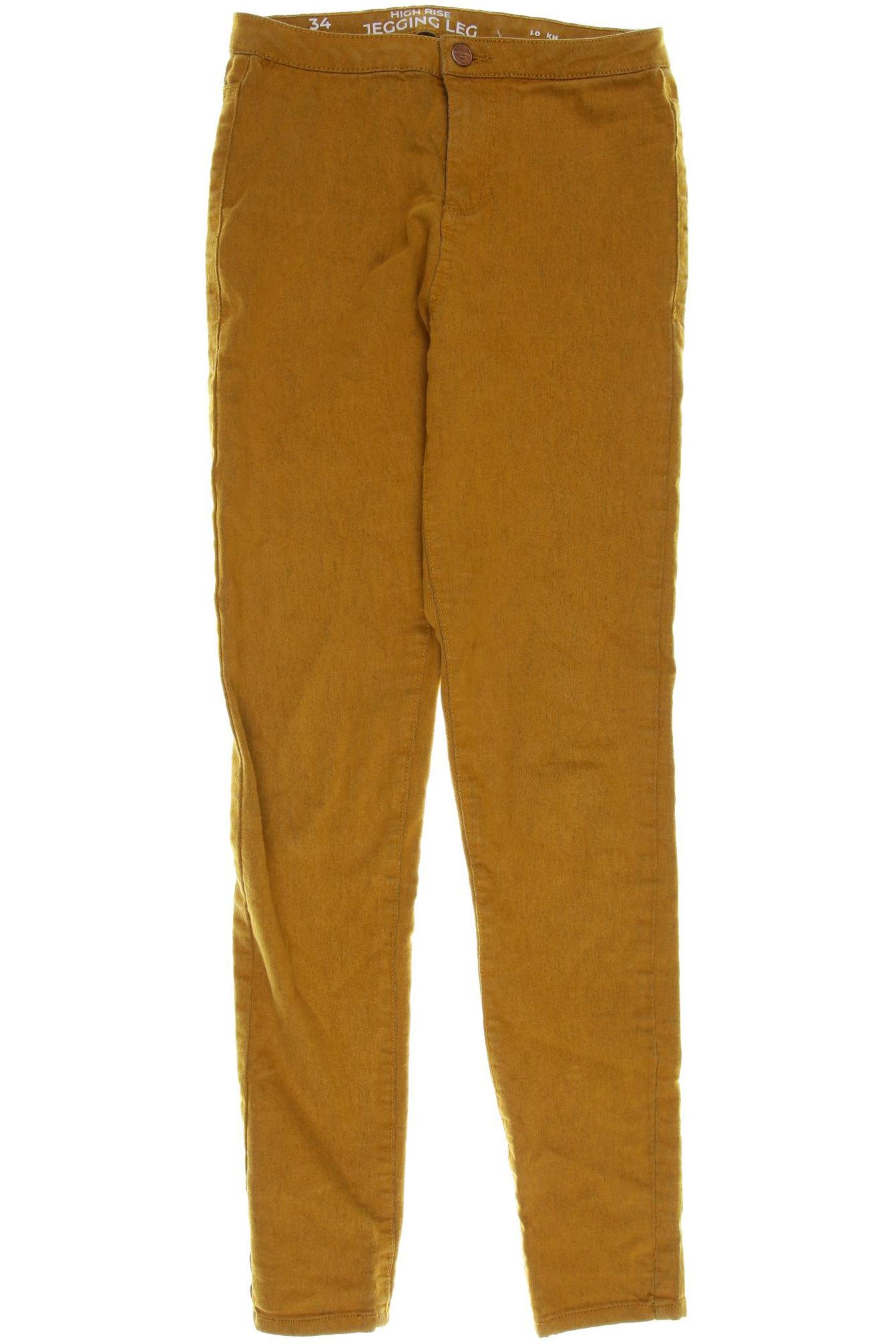 

Second Hand Einzelstücke Damen Jeans, orange, Gr. 34