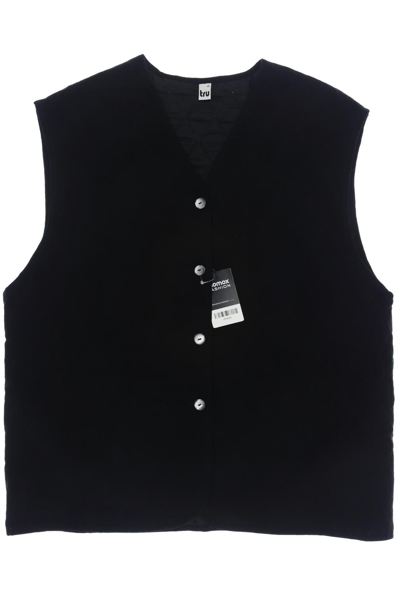 

Second Hand Einzelstücke Damen Weste, schwarz, Gr. 48