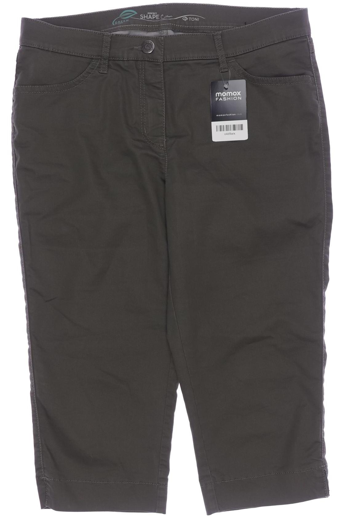 Thumbnail - Second Hand Einzelstücke Damen Stoffhose, grün, Gr. 40