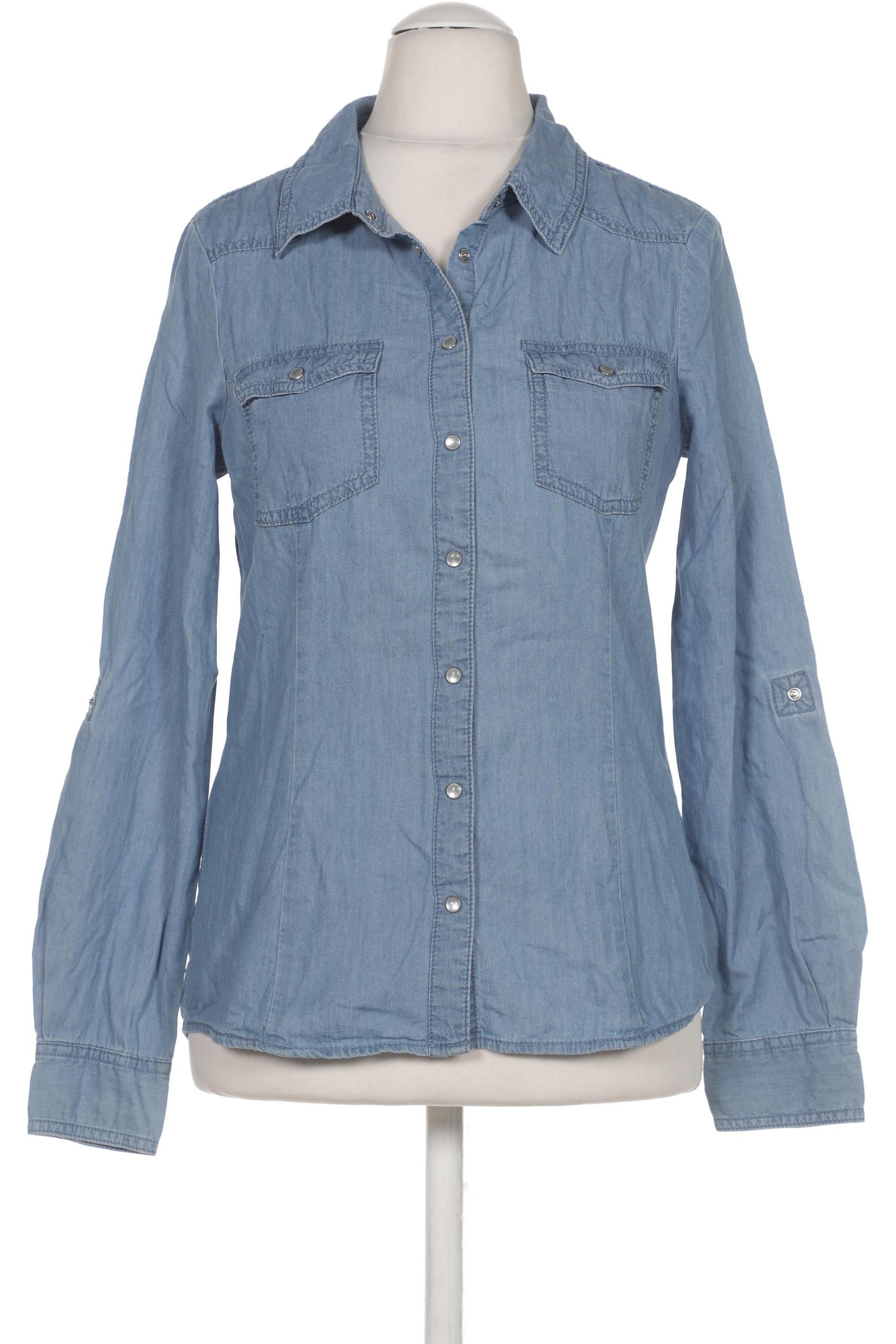 

Second Hand Einzelstücke Damen Bluse, blau, Gr. 36