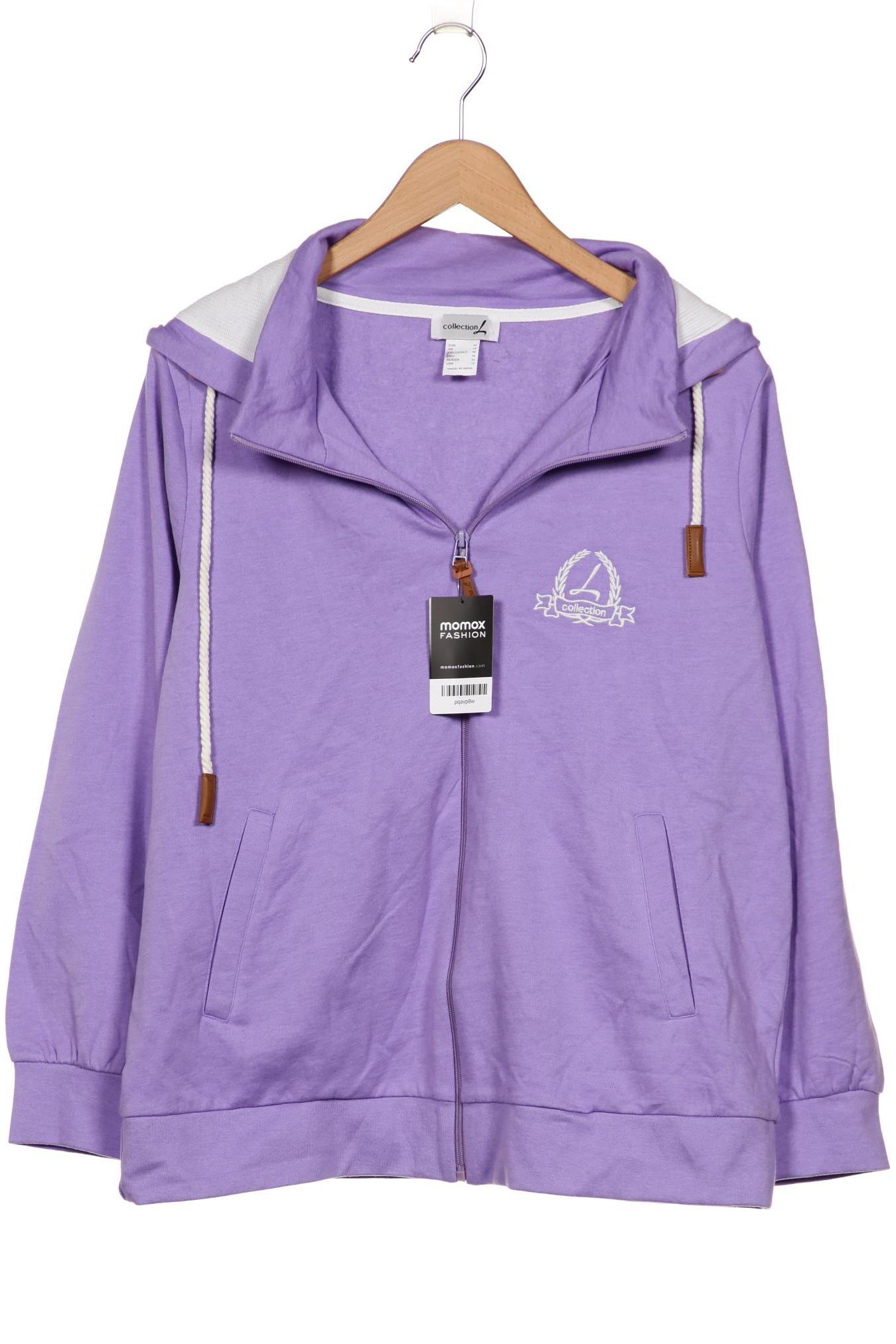 

Second Hand Einzelstücke Damen Kapuzenpullover, flieder, Gr. 44