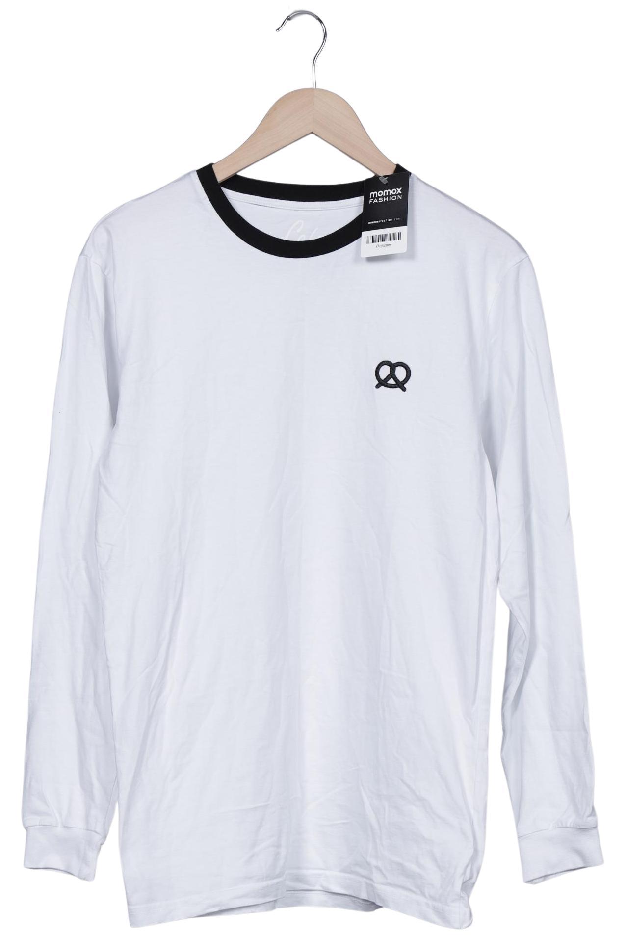 

Second Hand Einzelstücke Herren Langarmshirt, weiß, Gr. 48