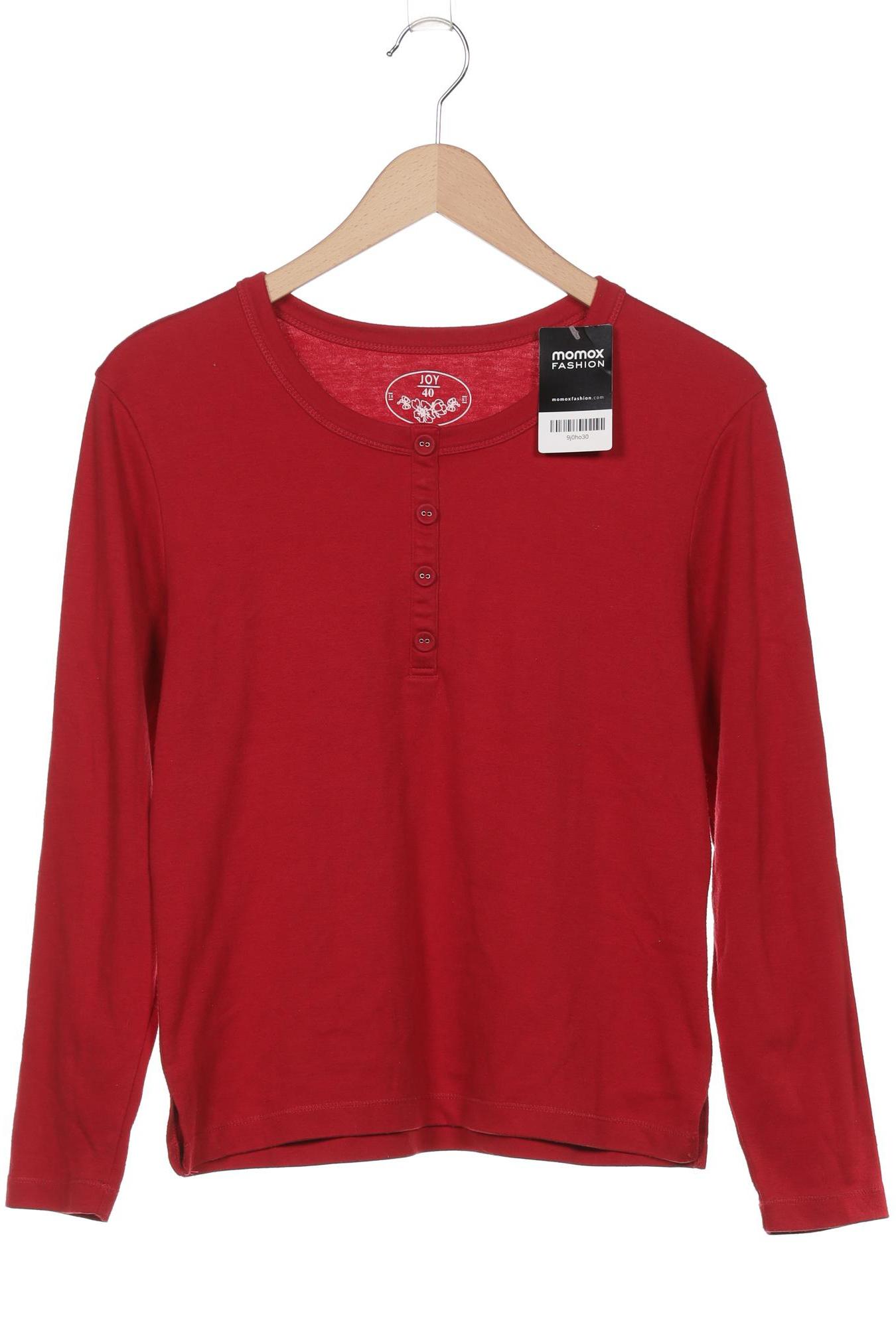 

Second Hand Einzelstücke Damen Langarmshirt, rot, Gr. 40