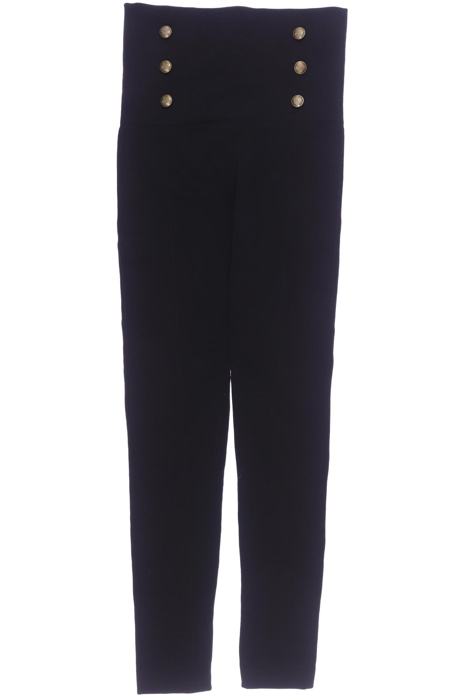 

Second Hand Einzelstücke Damen Stoffhose, schwarz, Gr. 0
