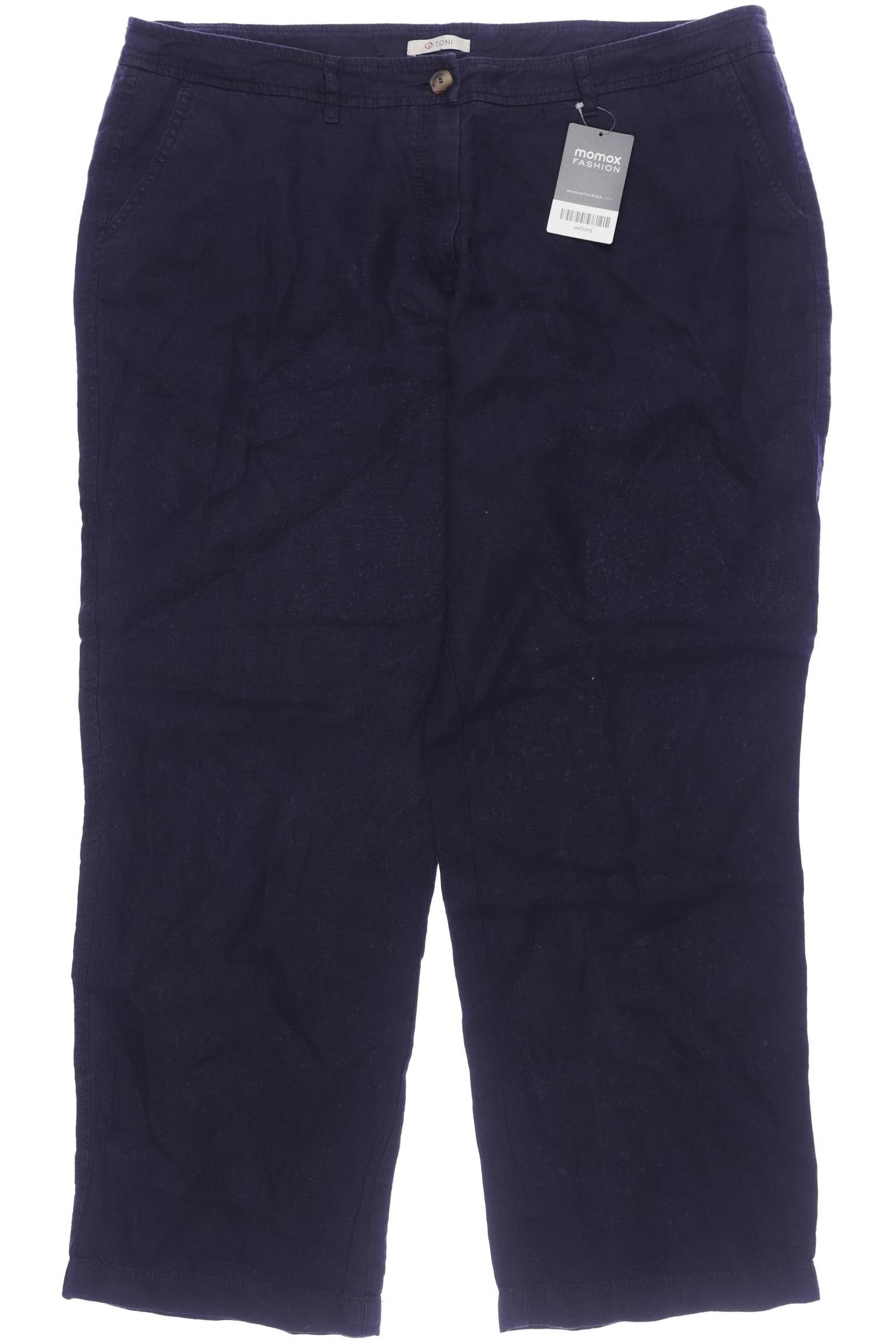 

Second Hand Einzelstücke Damen Stoffhose, marineblau, Gr. 46