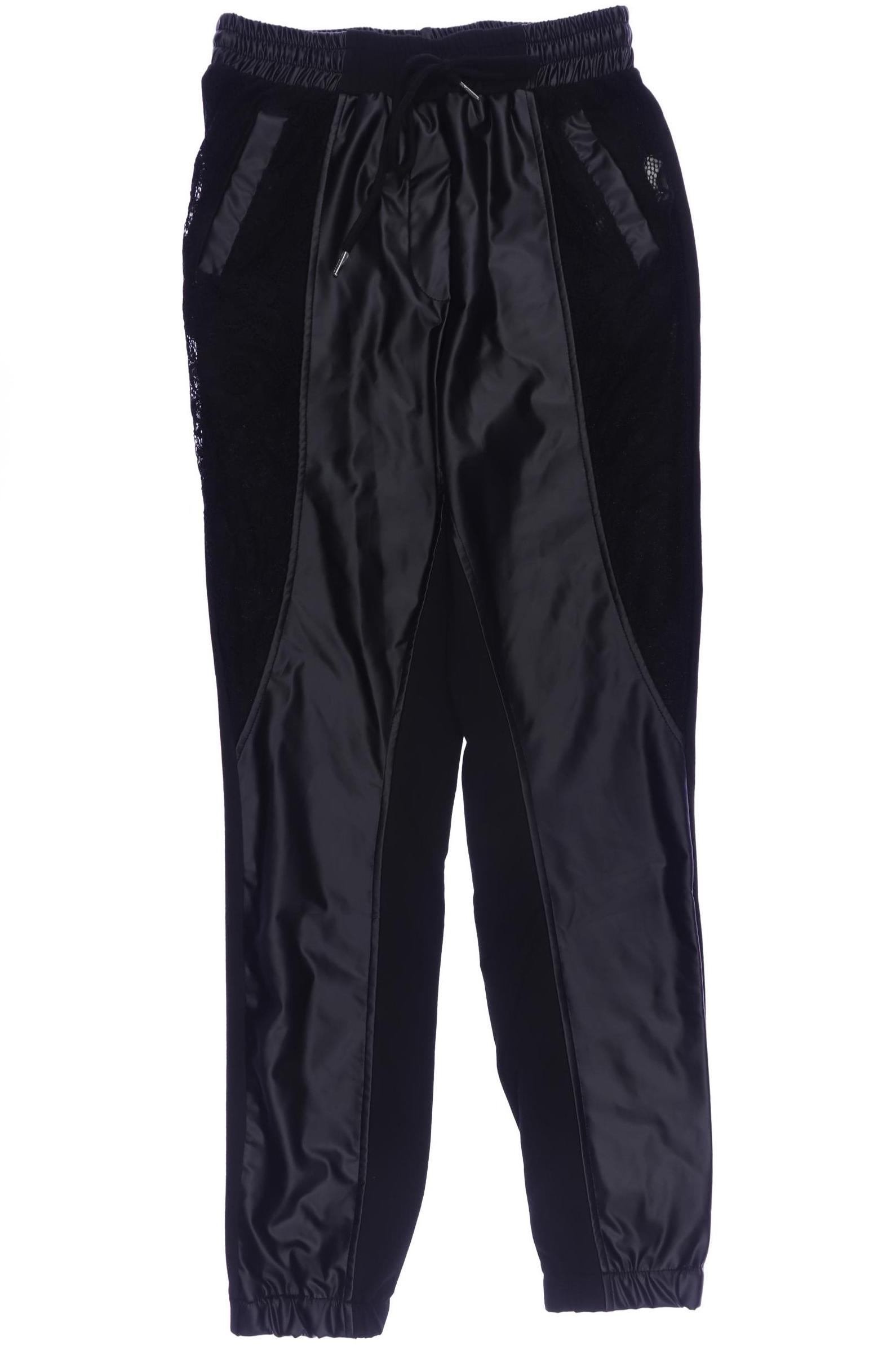 

Second Hand Einzelstücke Damen Stoffhose, schwarz, Gr. 0