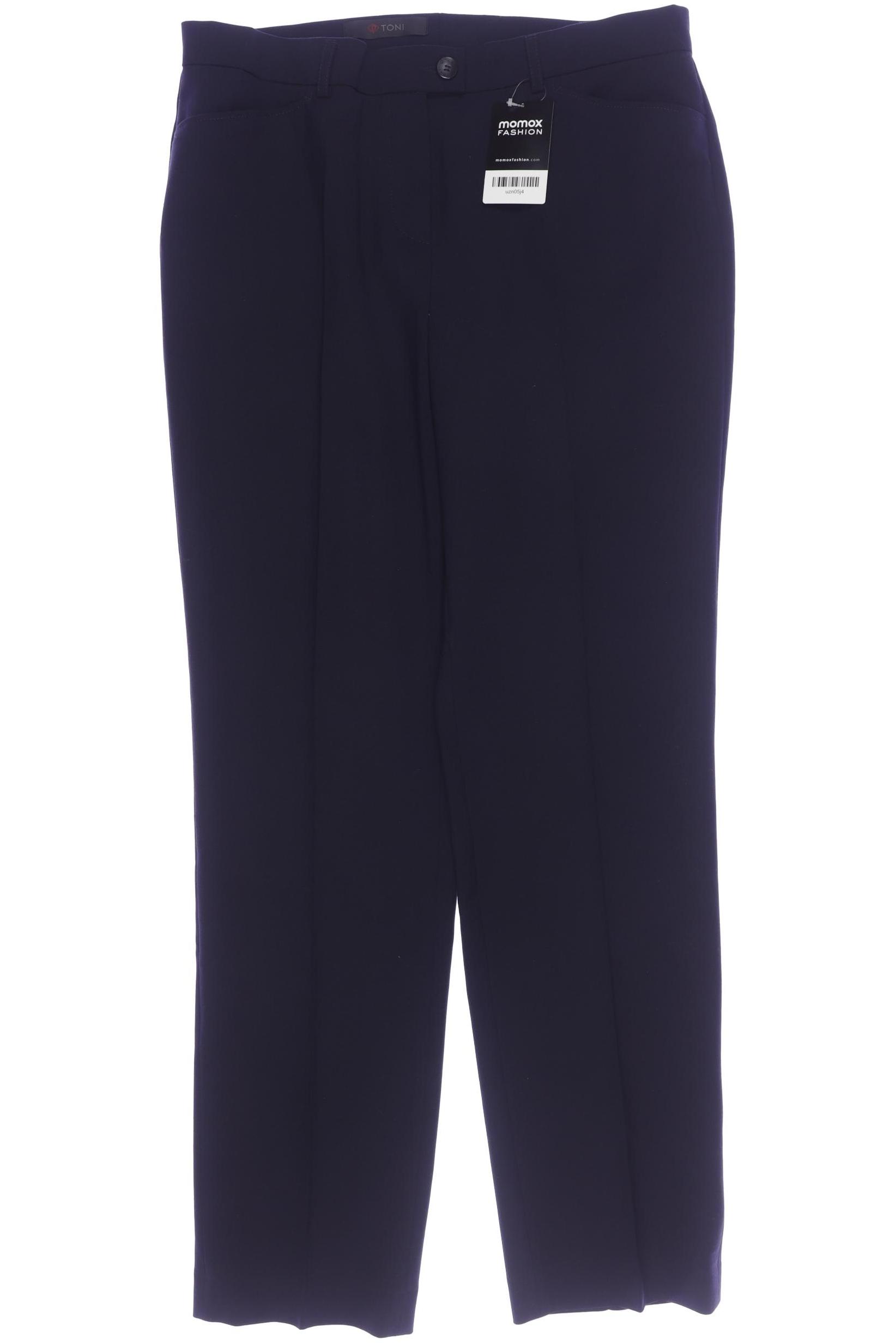 

Second Hand Einzelstücke Damen Stoffhose, marineblau, Gr. 34