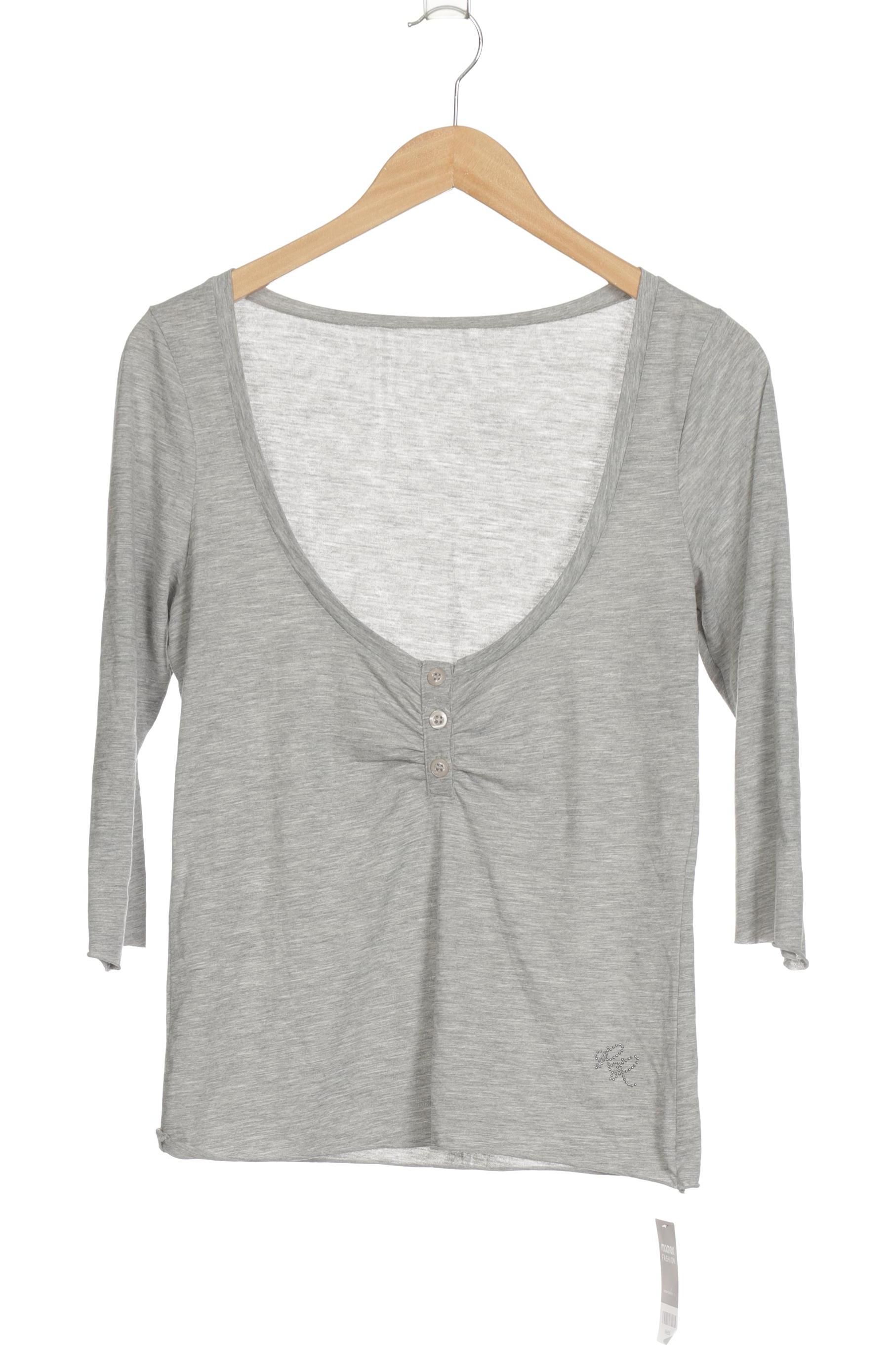 

Second Hand Einzelstücke Damen Langarmshirt, grau, Gr. 38