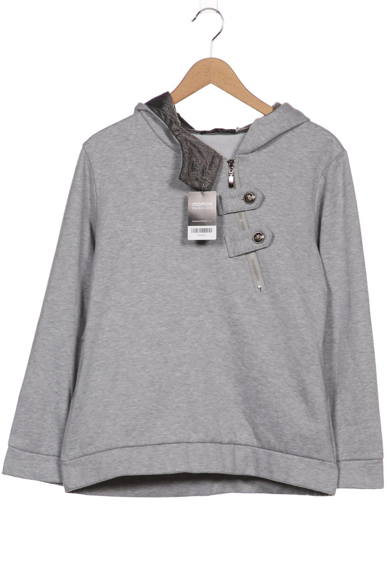 

Second Hand Einzelstücke Damen Kapuzenpullover, grau, Gr. 38