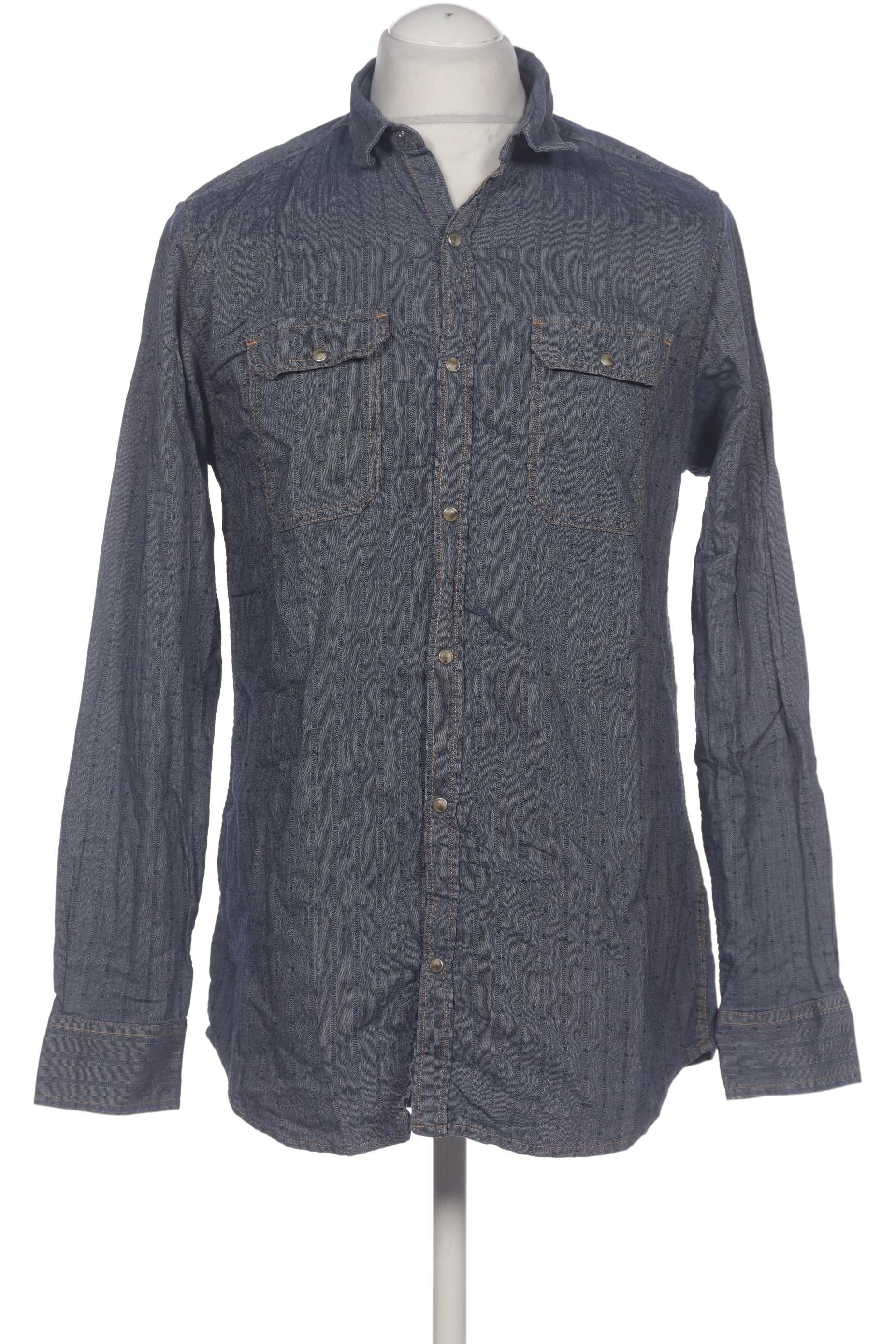 

Second Hand Einzelstücke Herren Hemd, blau, Gr. 54