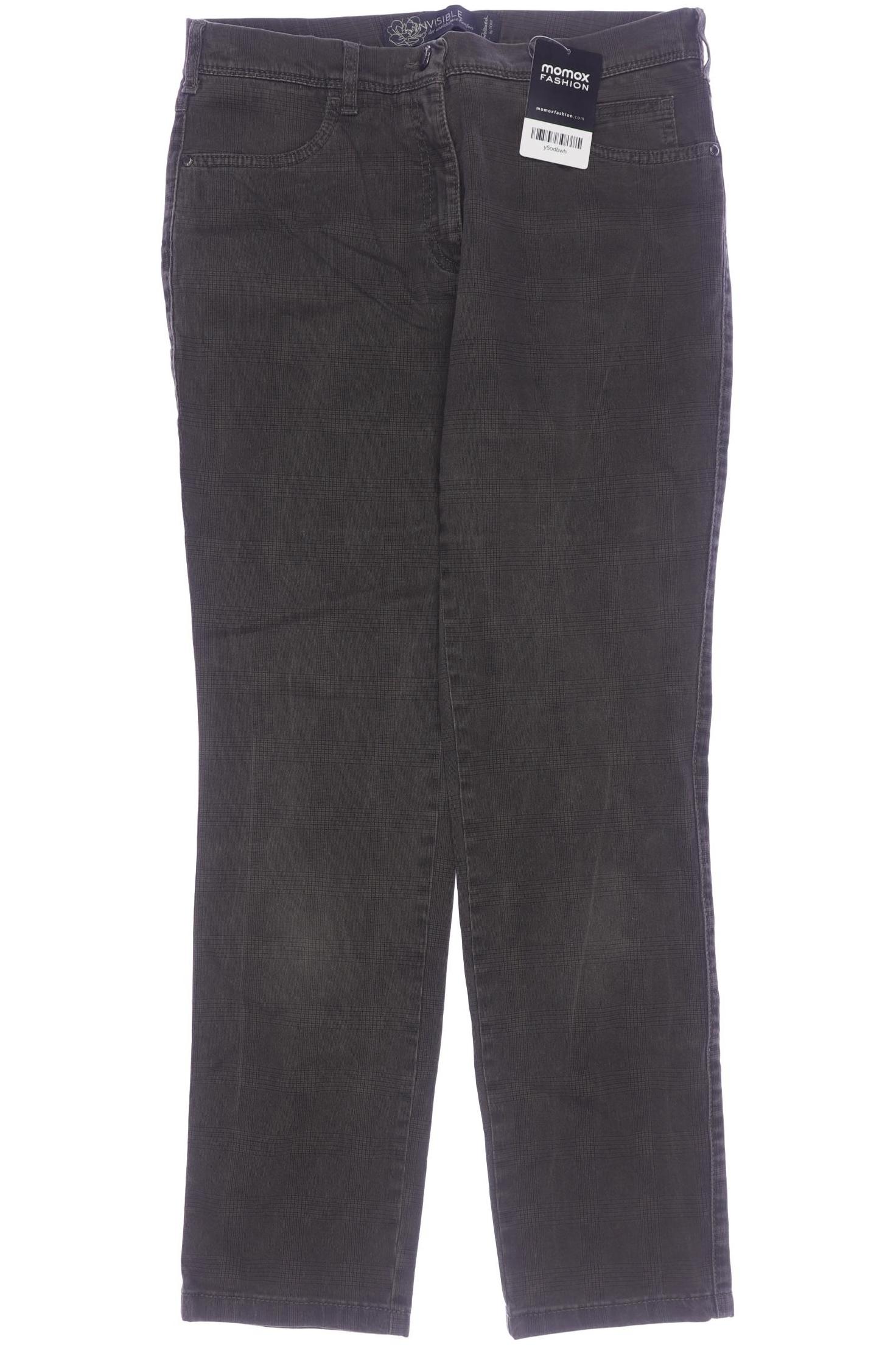 Thumbnail - Second Hand Einzelstücke Damen Stoffhose, grün, Gr. 38