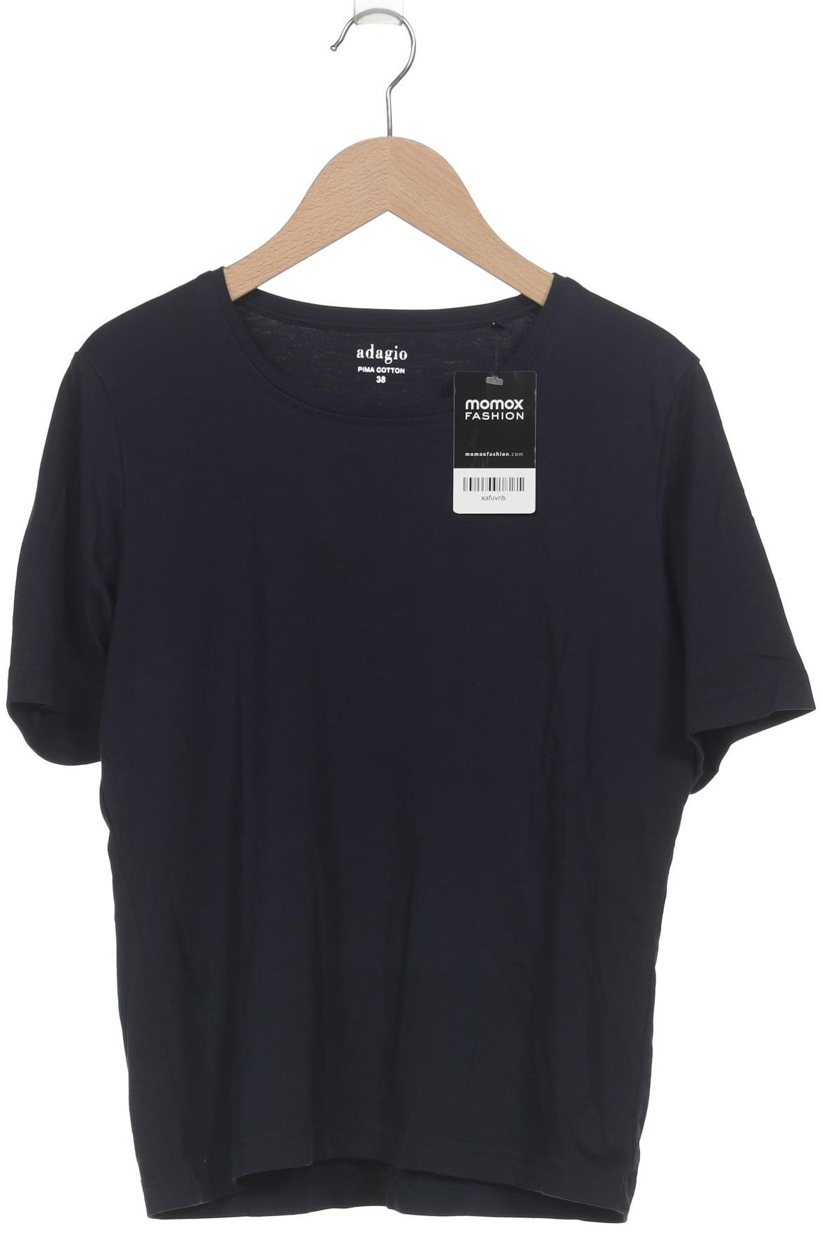 

Second Hand Einzelstücke Damen T-Shirt, marineblau, Gr. 38