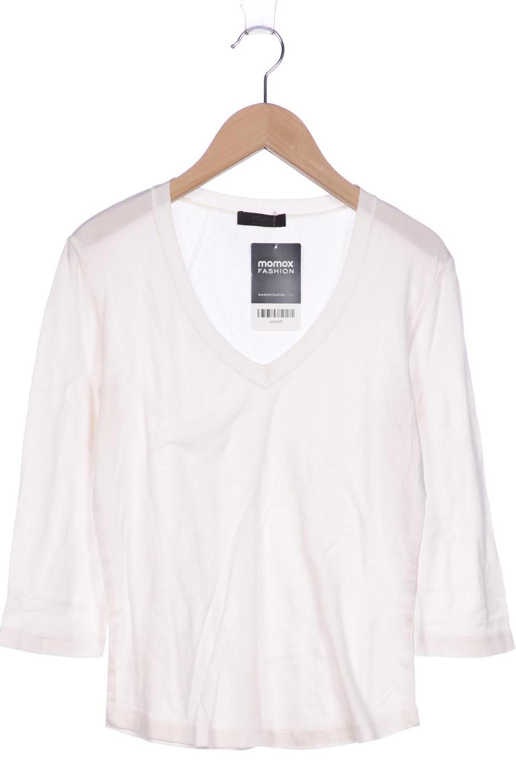 

Second Hand Einzelstücke Damen Langarmshirt, cremeweiß, Gr. 38