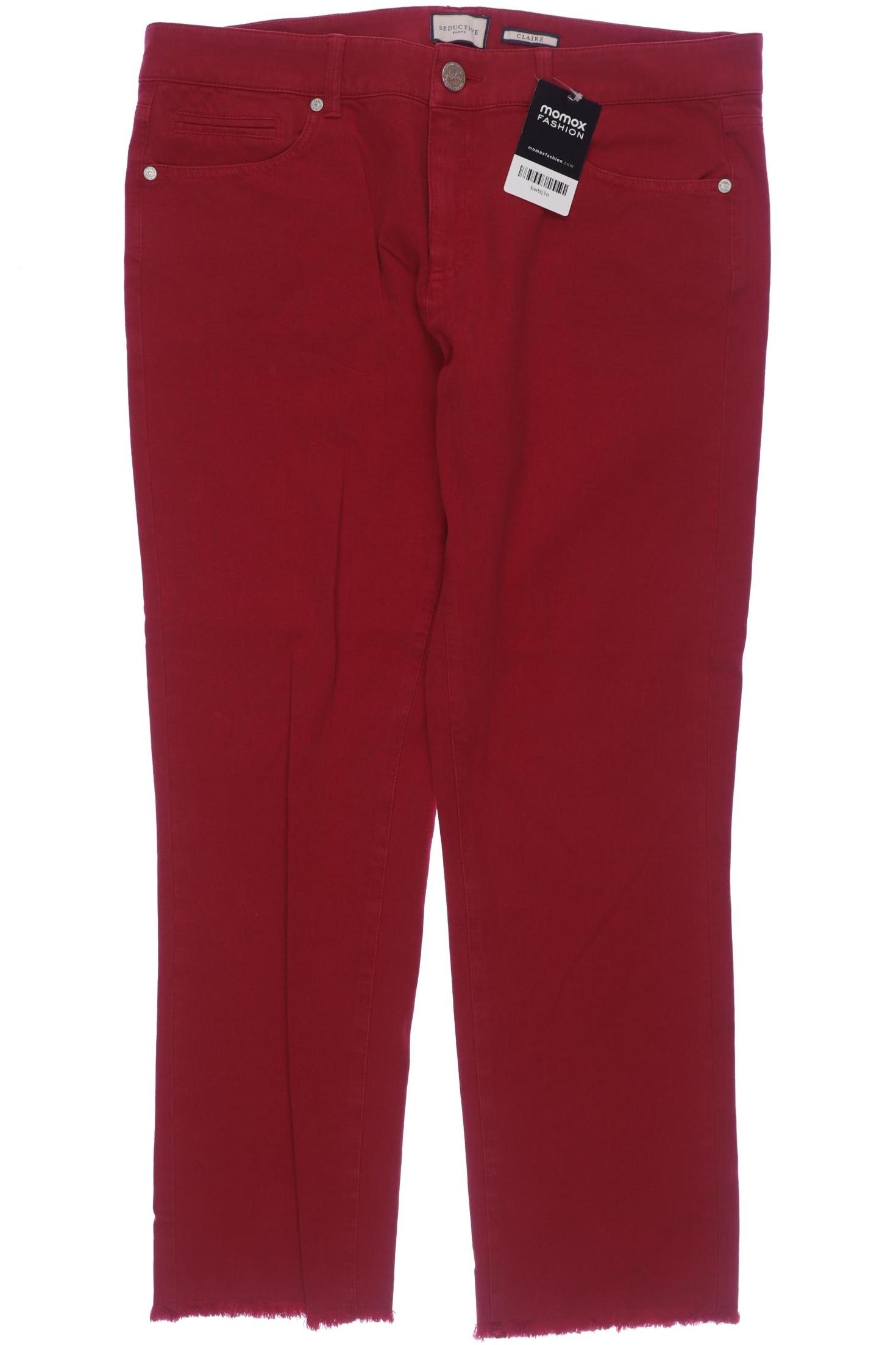 

Seductive Damen Jeans, rot, Gr. 42