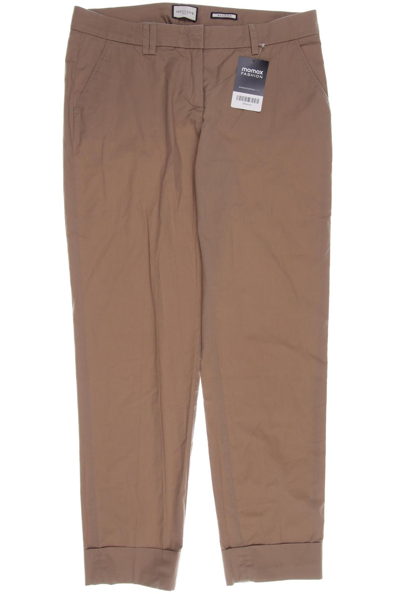 

SEDUCTIVE Damen Stoffhose, beige