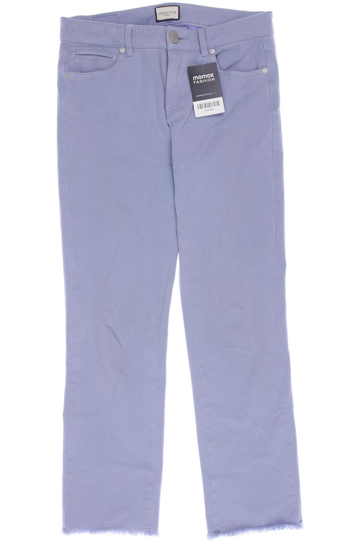 

SEDUCTIVE Damen Stoffhose, blau