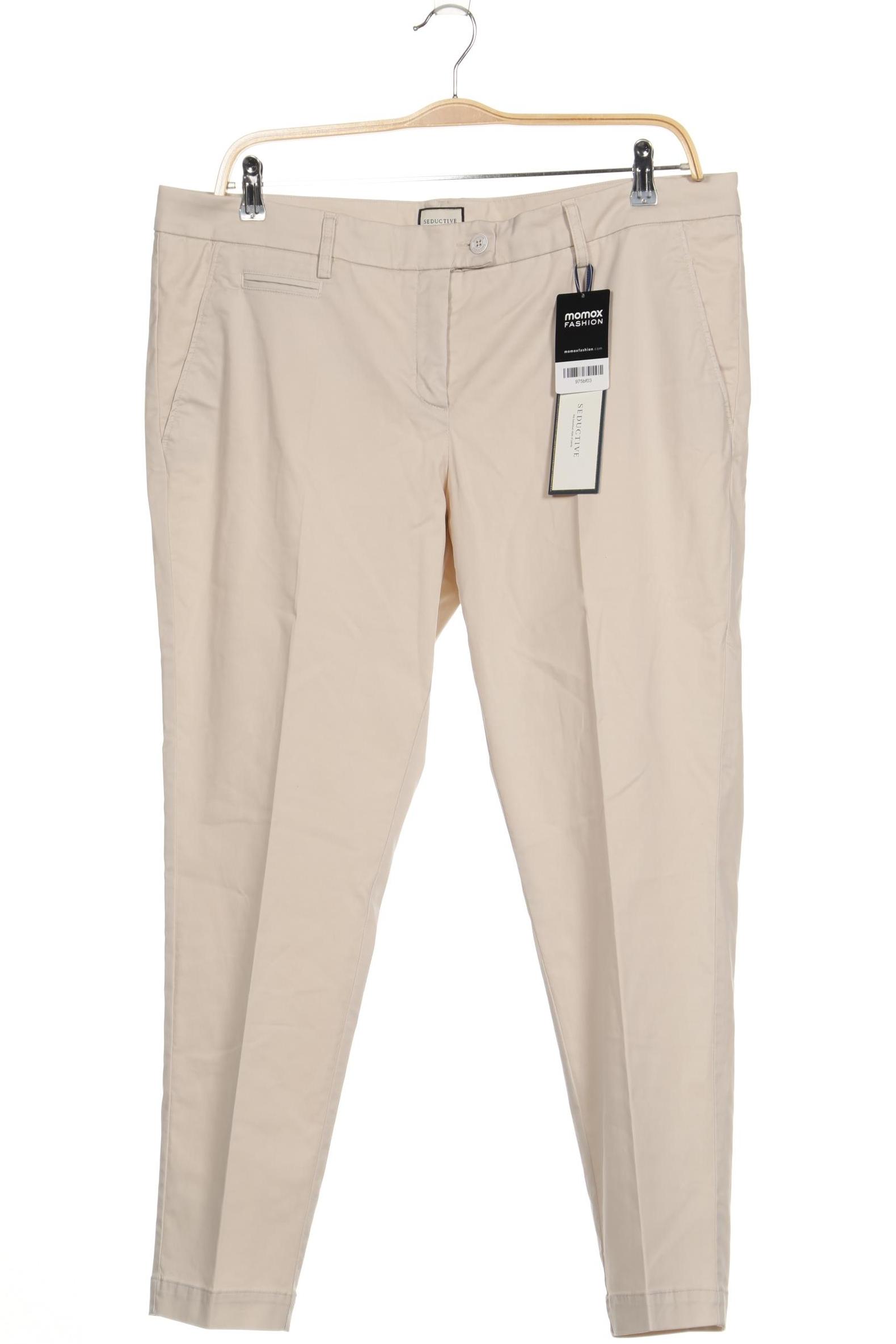 

Seductive Damen Stoffhose, cremeweiß, Gr. 46