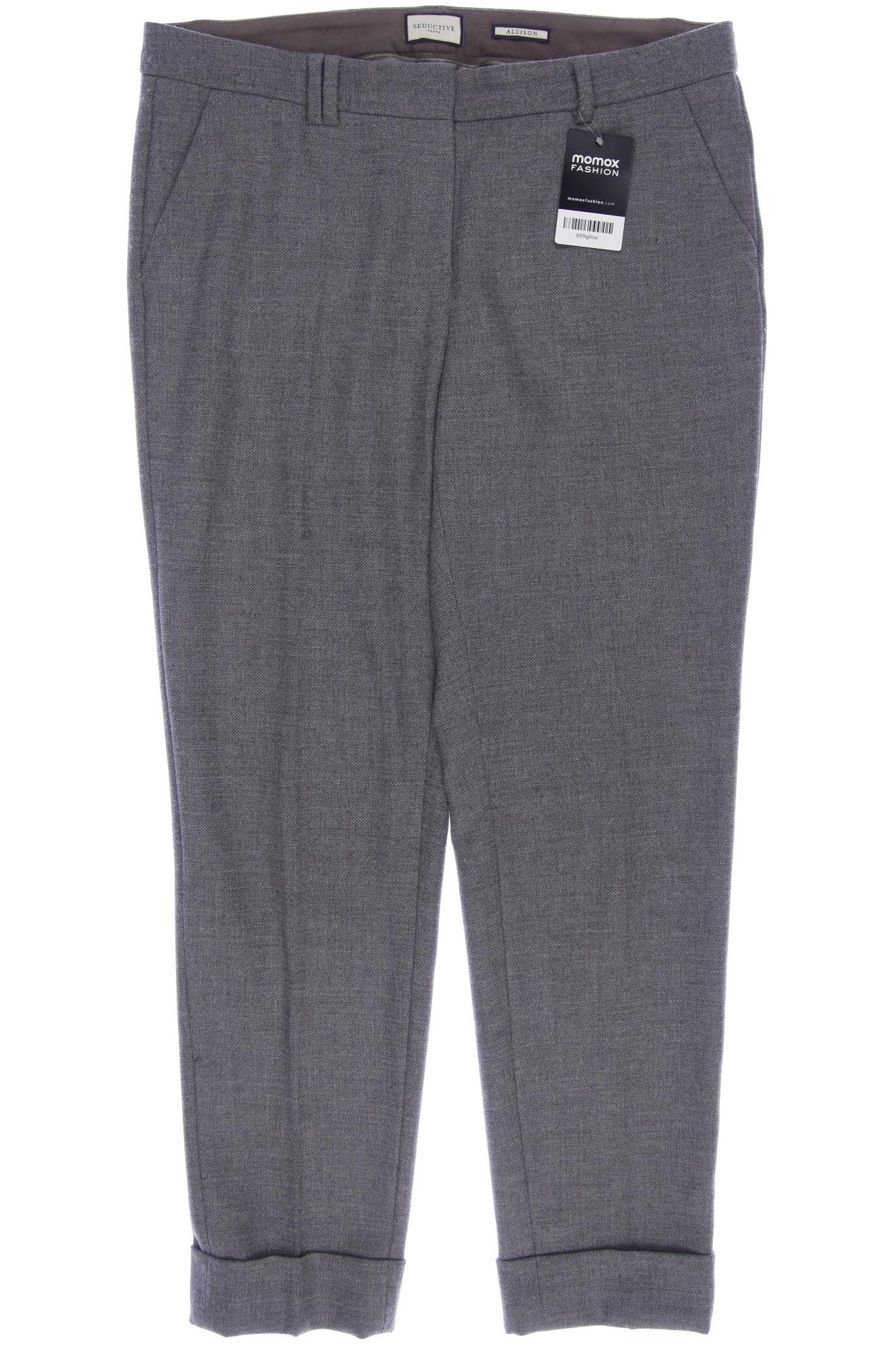 

SEDUCTIVE Damen Stoffhose, grau