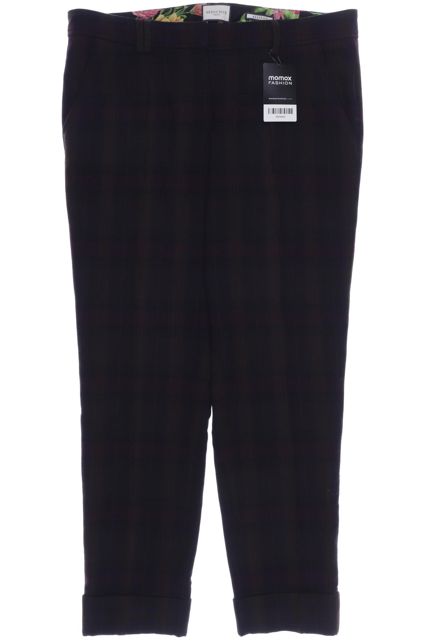 

SEDUCTIVE Damen Stoffhose, braun