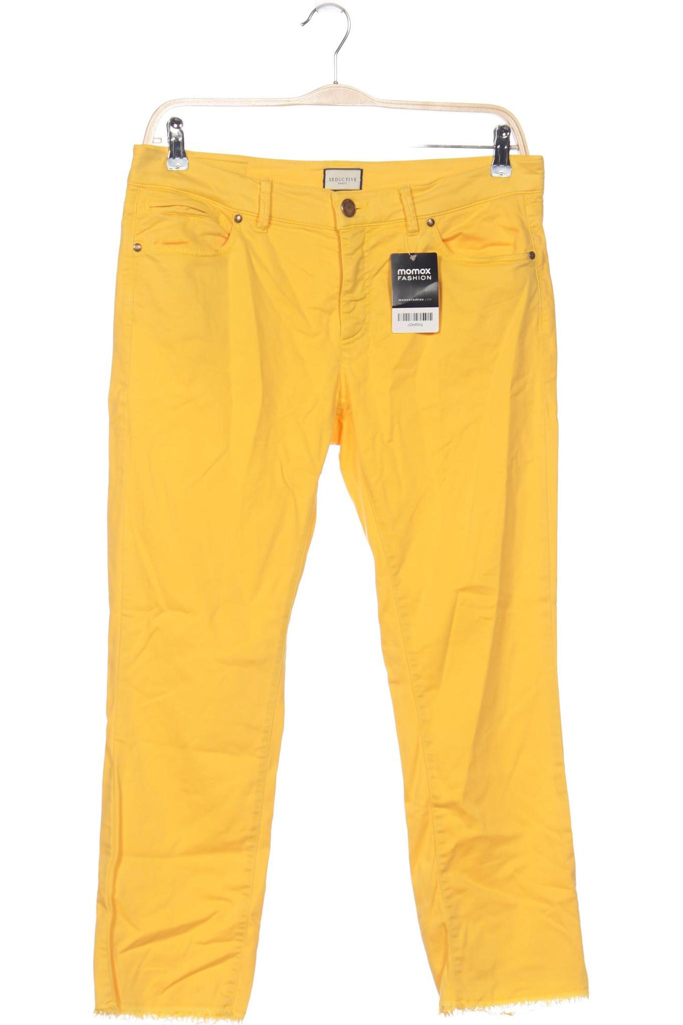 

Seductive Damen Stoffhose, gelb, Gr. 42