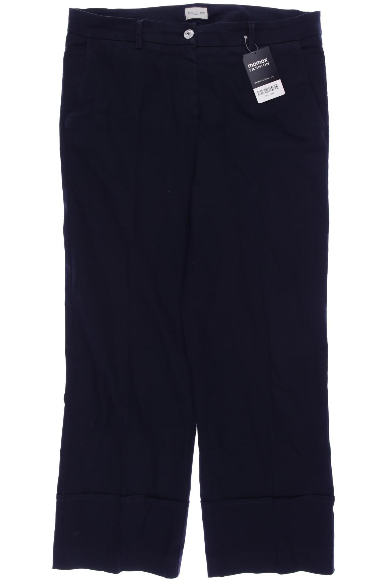 

SEDUCTIVE Damen Stoffhose, marineblau