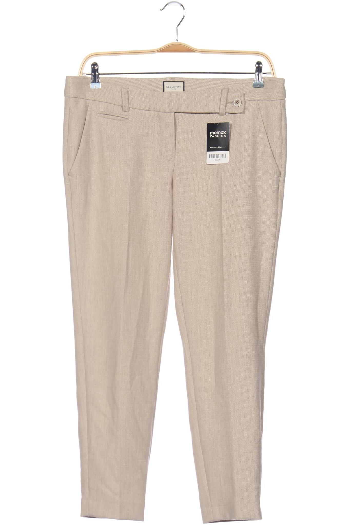 

SEDUCTIVE Damen Stoffhose, beige