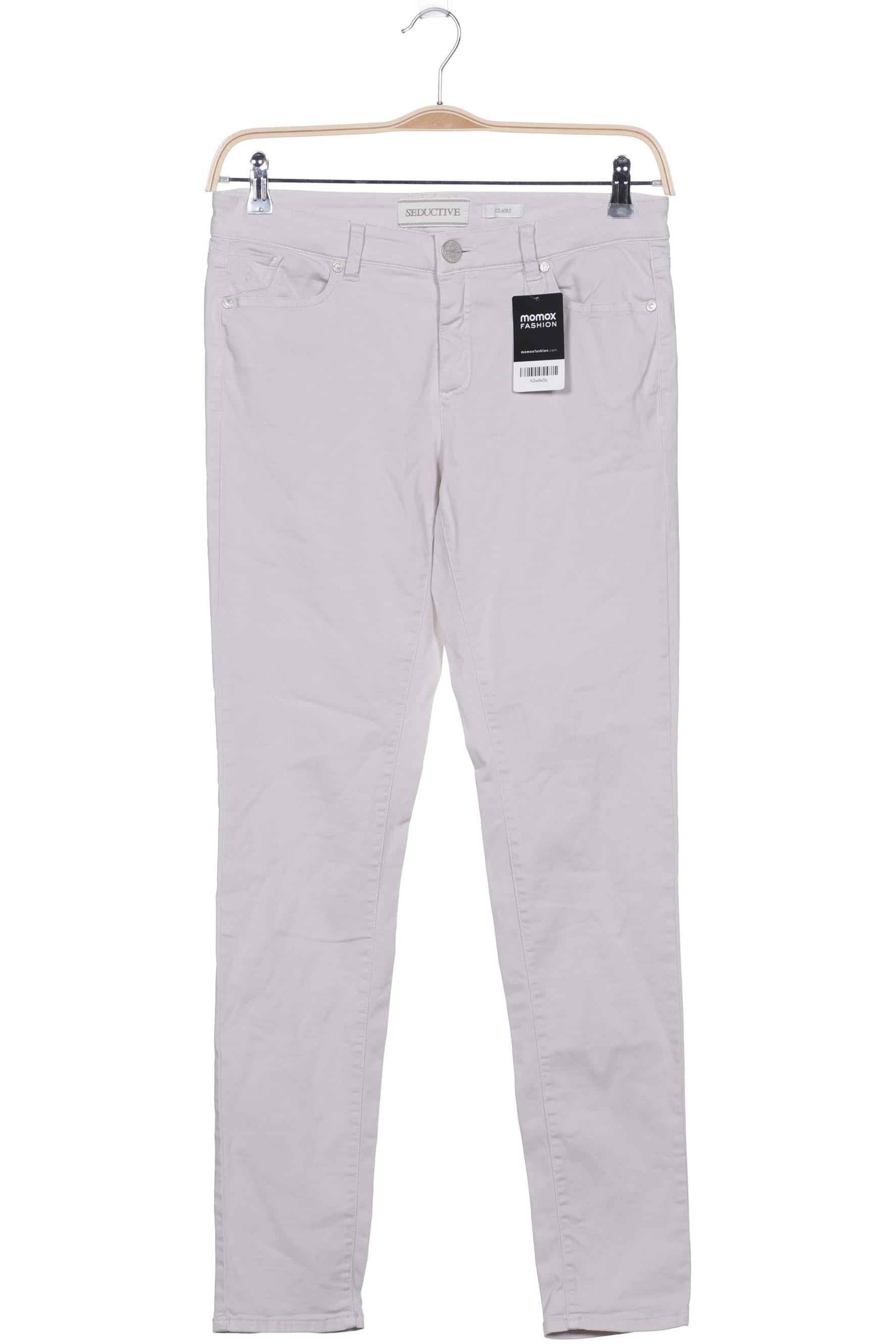 

SEDUCTIVE Damen Stoffhose, cremeweiß