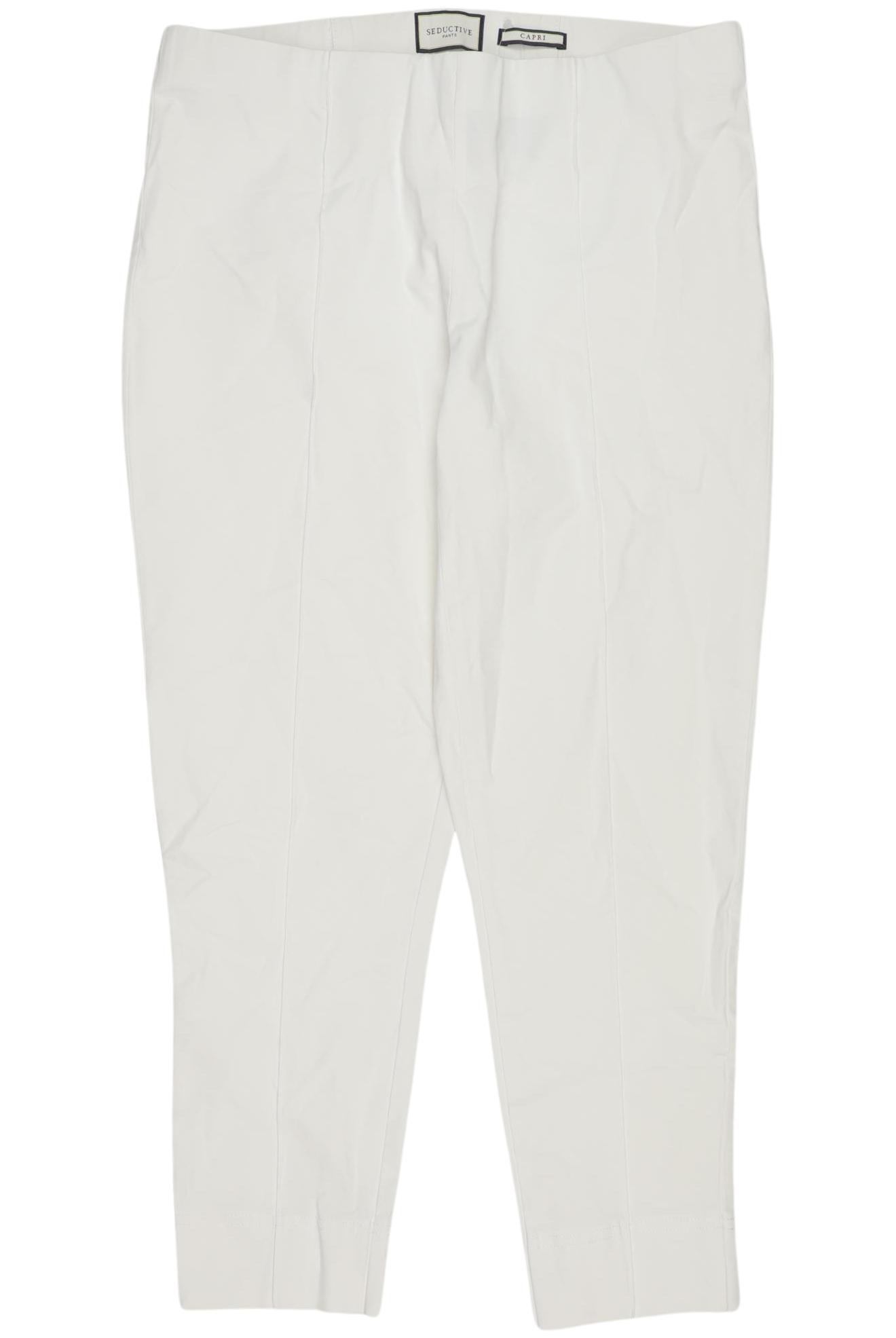 Thumbnail - Seductive Damen Stoffhose, weiß, Gr. 29