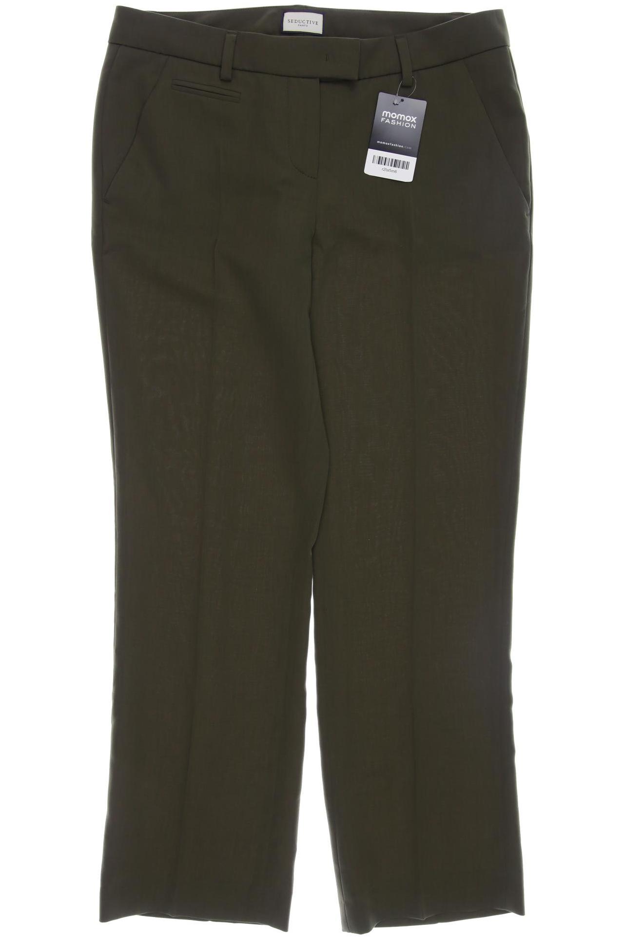

SEDUCTIVE Damen Stoffhose, grün