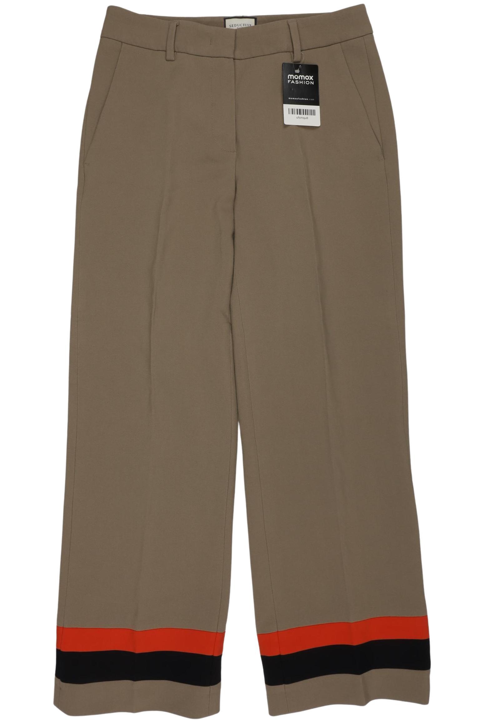 

Seductive Damen Stoffhose, braun, Gr. 34