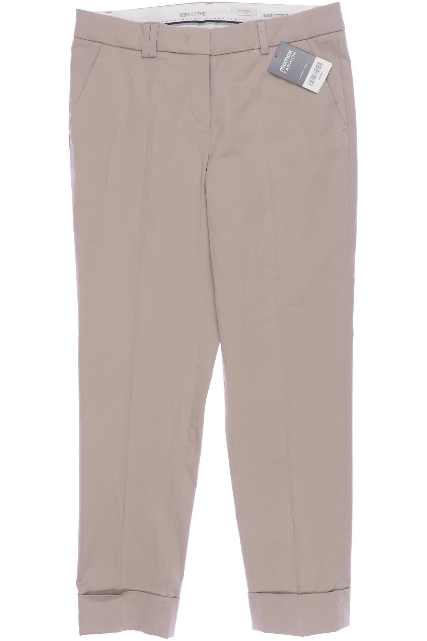 Thumbnail - Seductive Damen Stoffhose, beige, Gr. 38