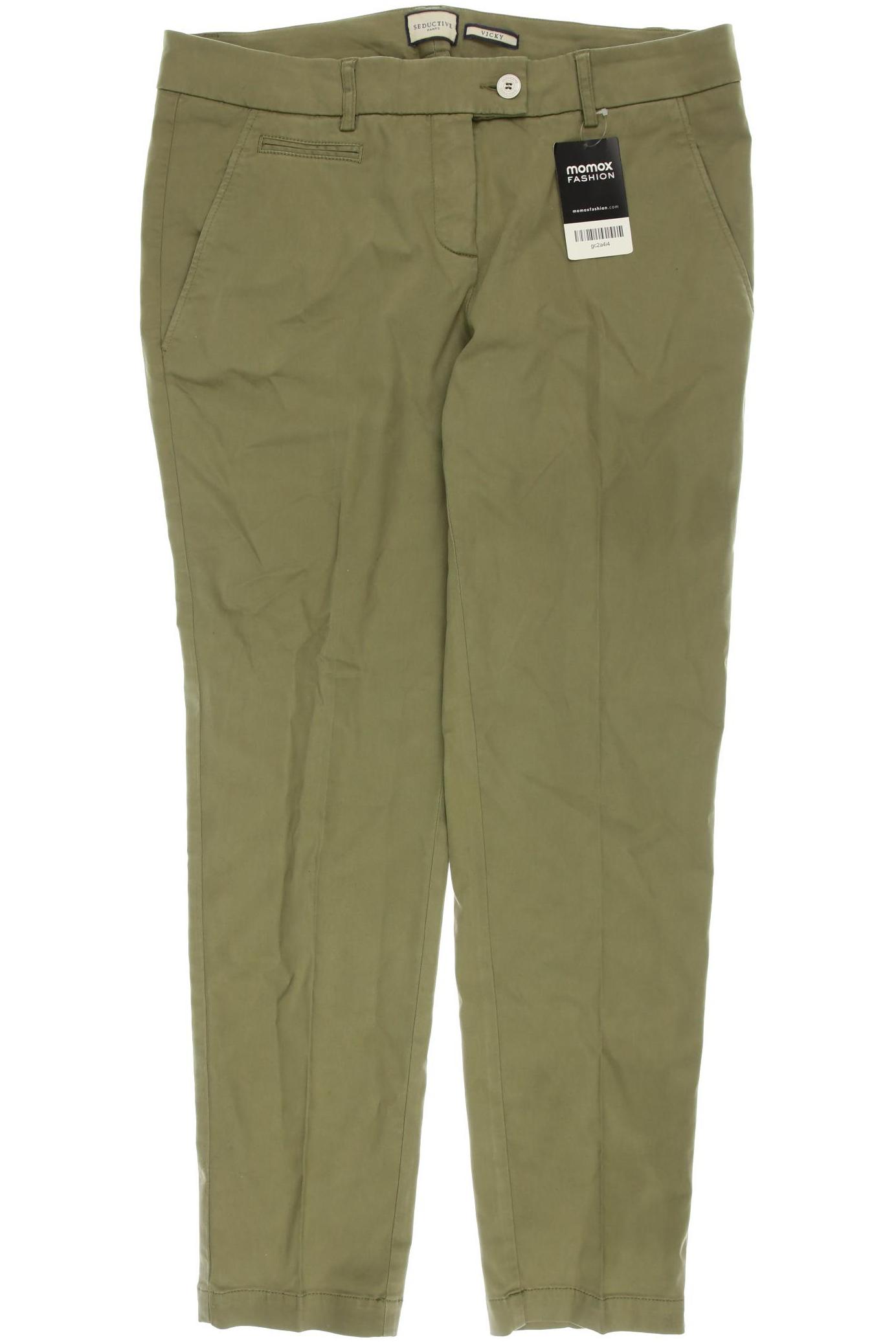 

SEDUCTIVE Damen Stoffhose, grün