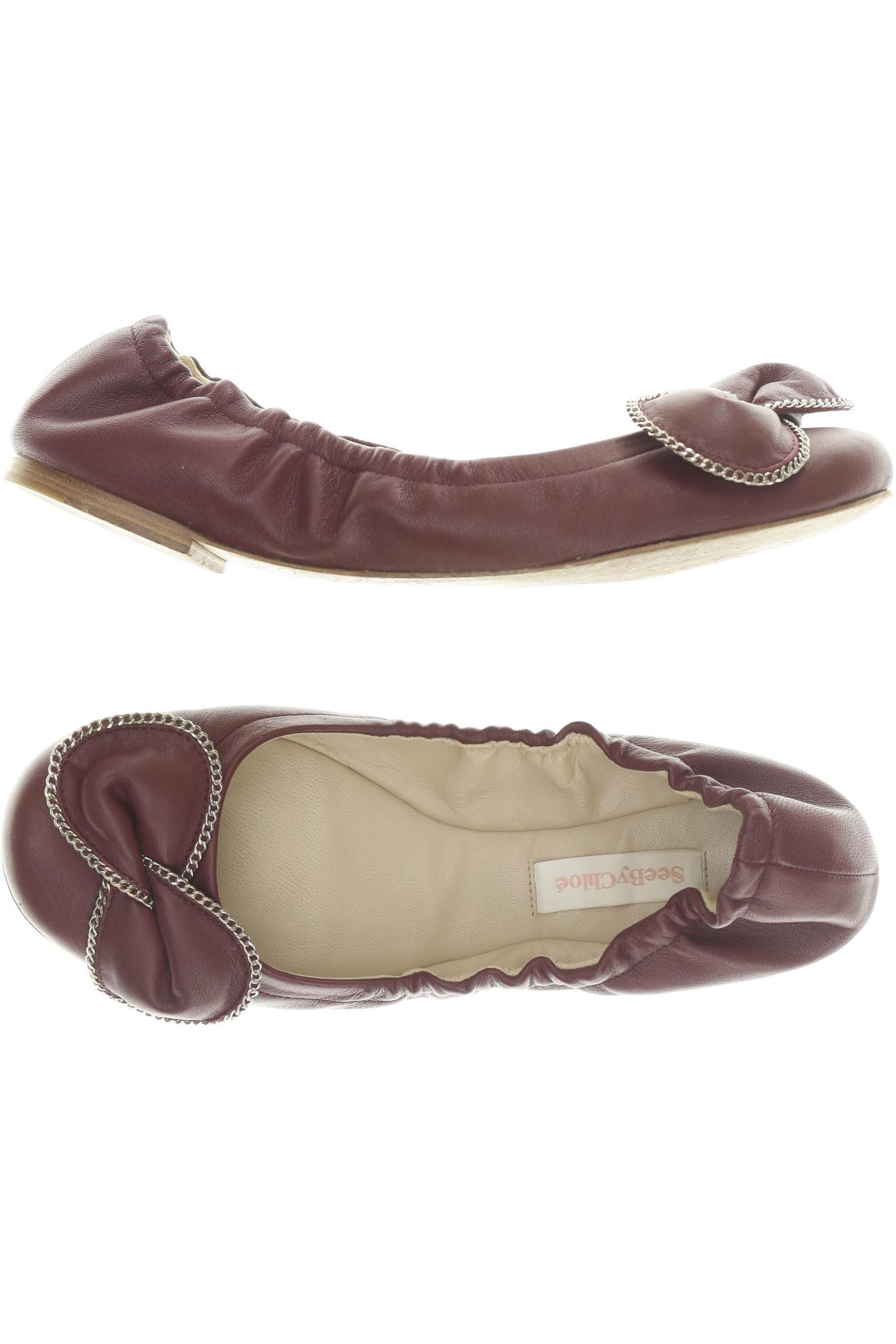 

See by Chloe Damen Ballerinas, rot, Gr. 39