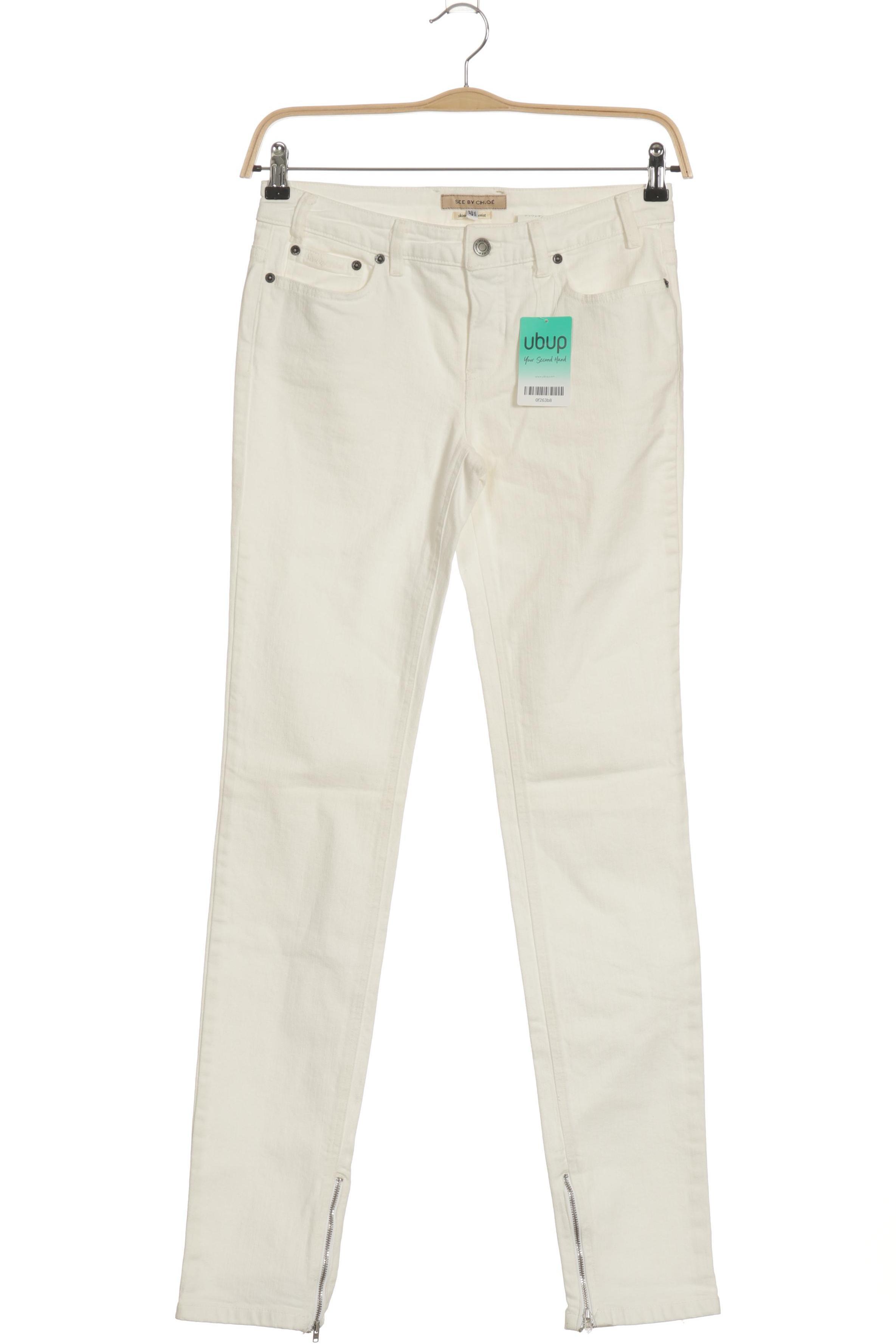 

See by Chloe Damen Jeans, weiß, Gr. 27