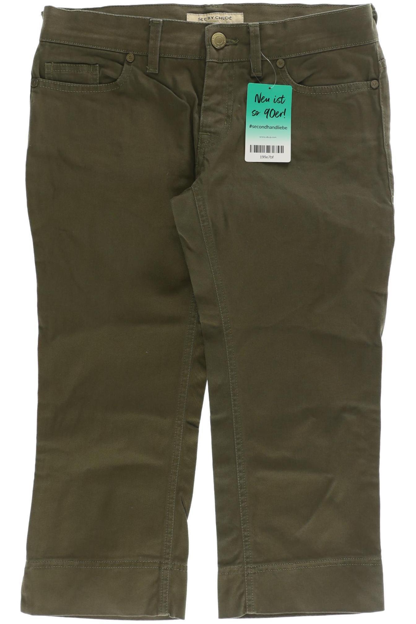 

See by Chloe Damen Jeans, grün, Gr. 28