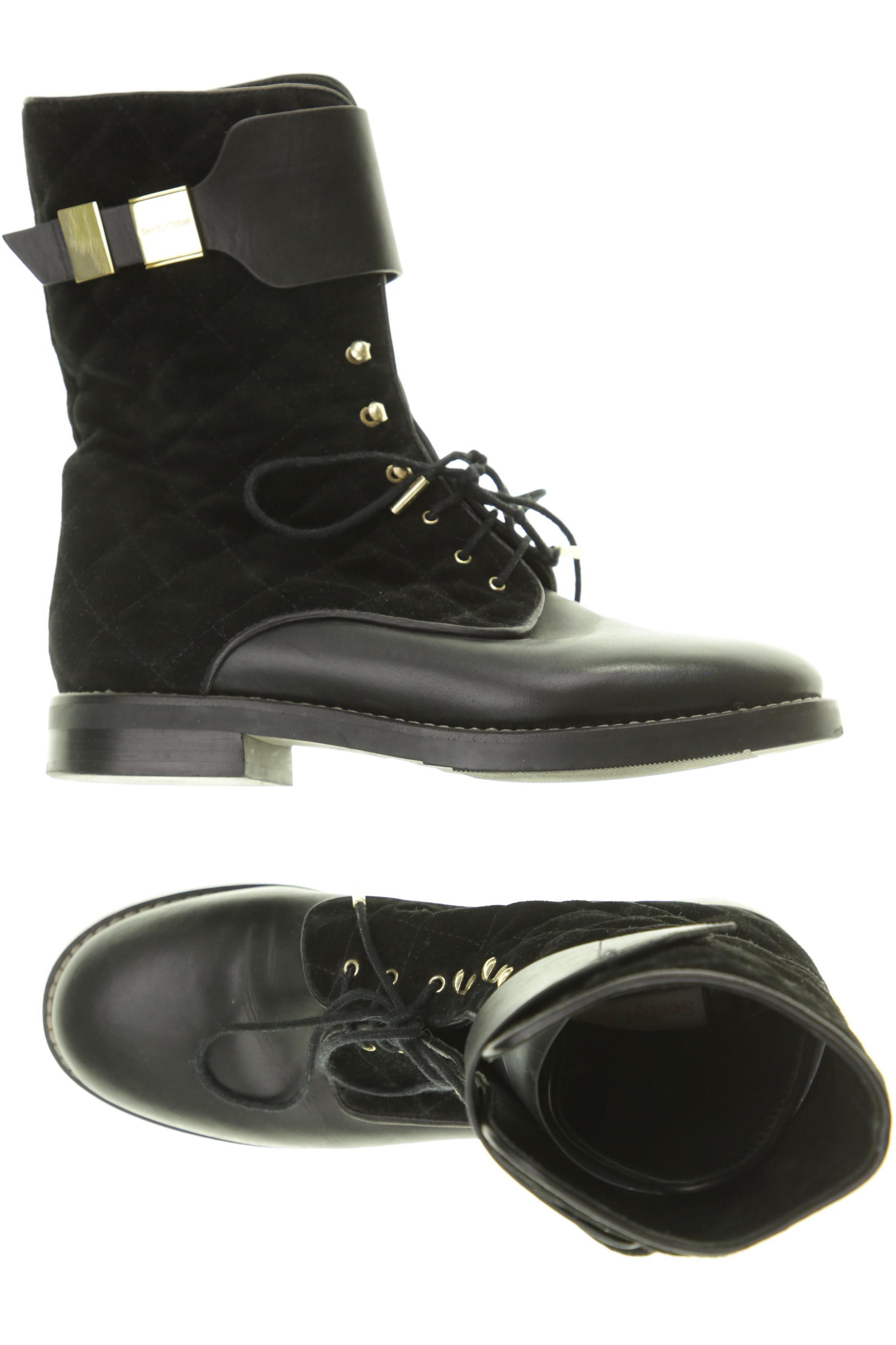 

See by Chloe Damen Stiefelette, schwarz, Gr. 38